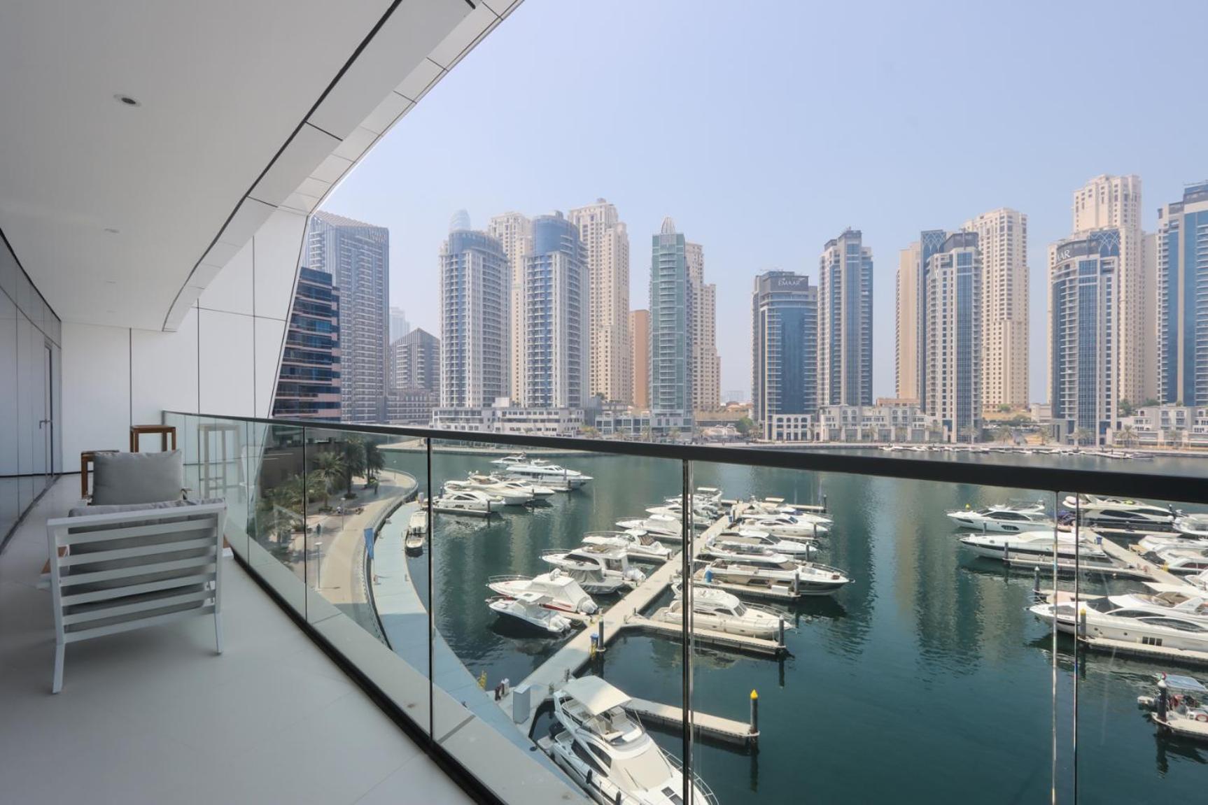 Livbnb- 3b Retreat Overlooking Marina, On The Walk * Dubai