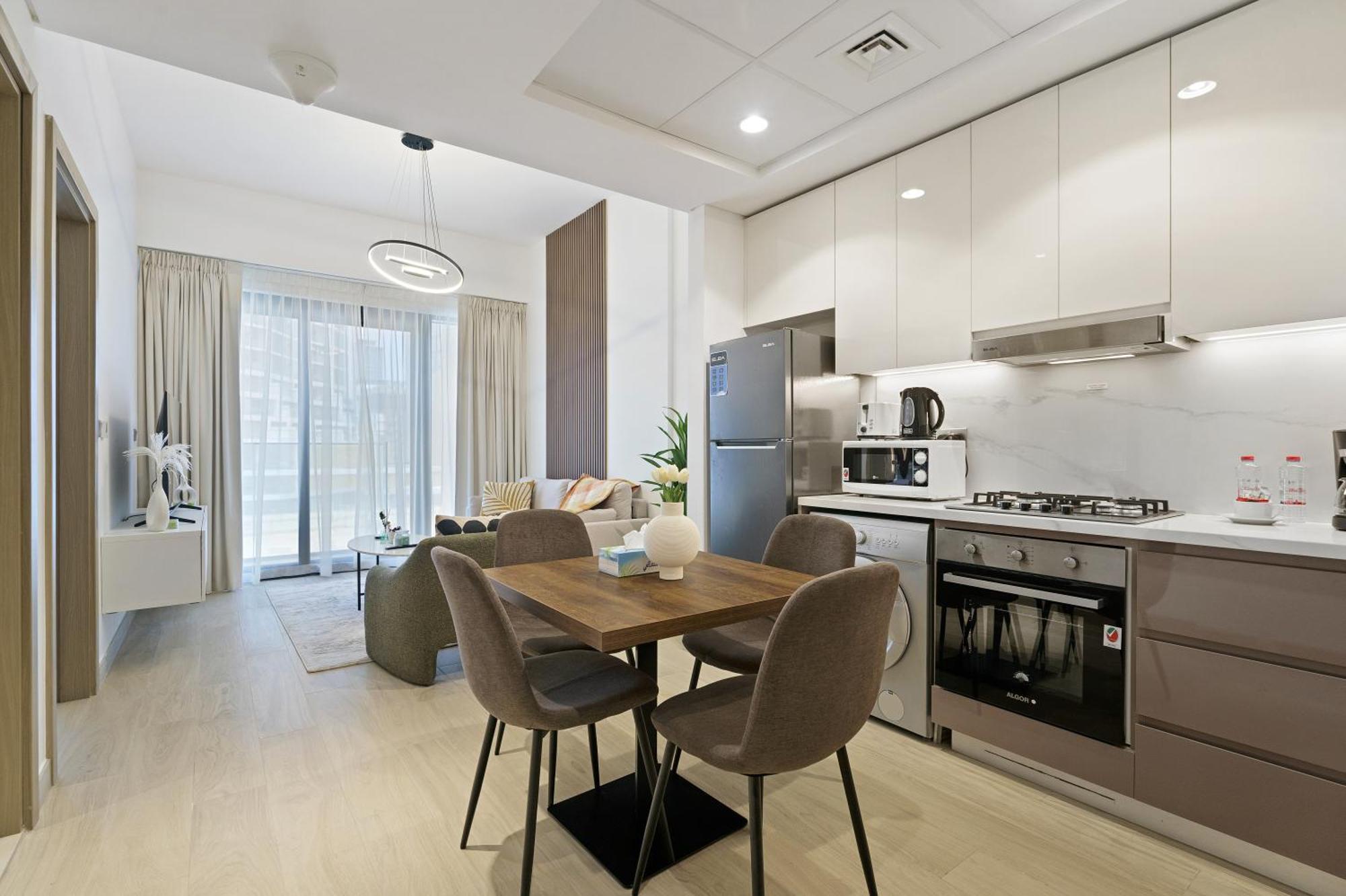 Apartment Comfortable 1 Bedroom In Meydan Near Downtown *