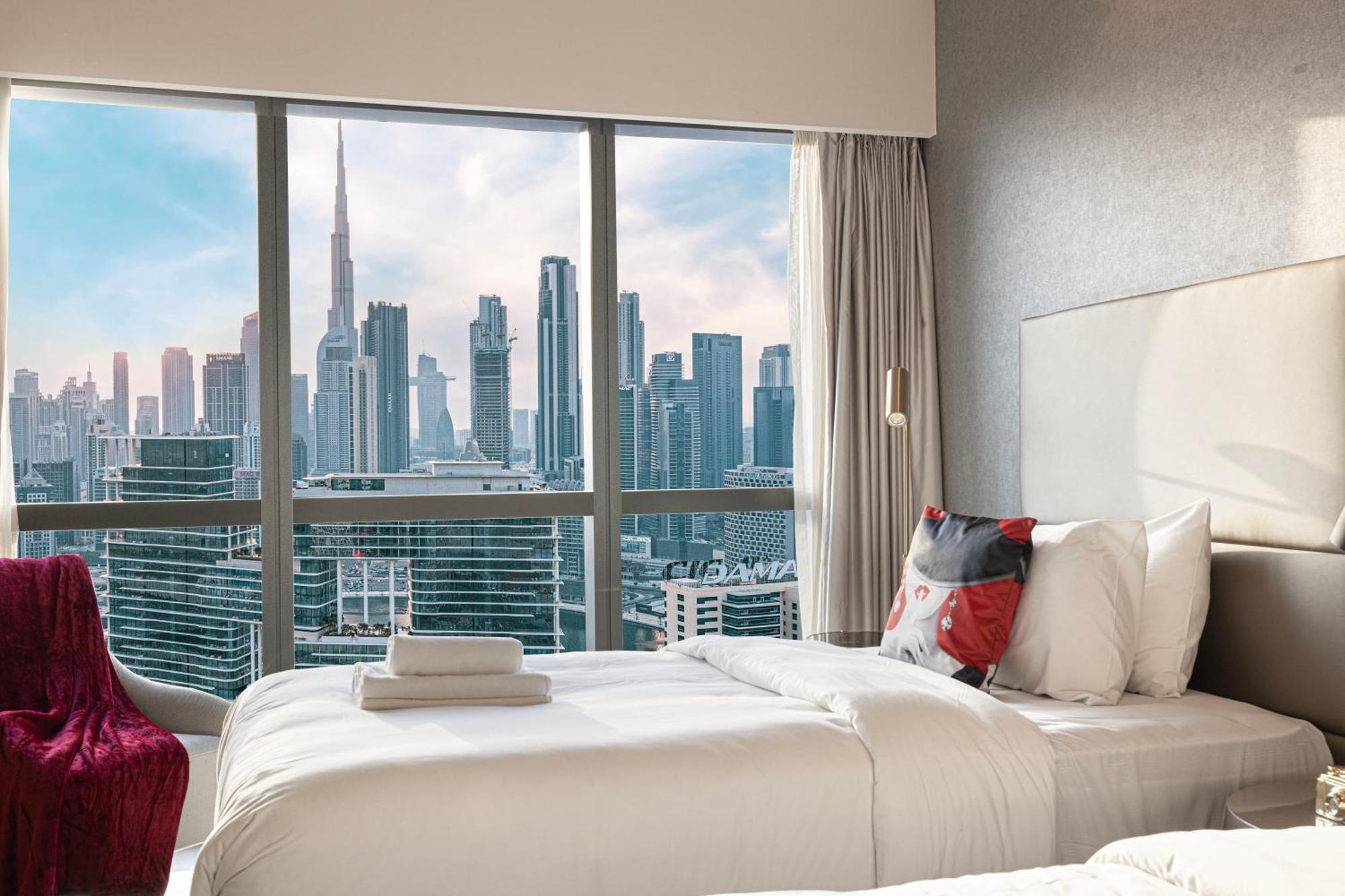 Luxurious 2bdr In Paramount Towers With Stunning Burj Khalifa Views Apartment *