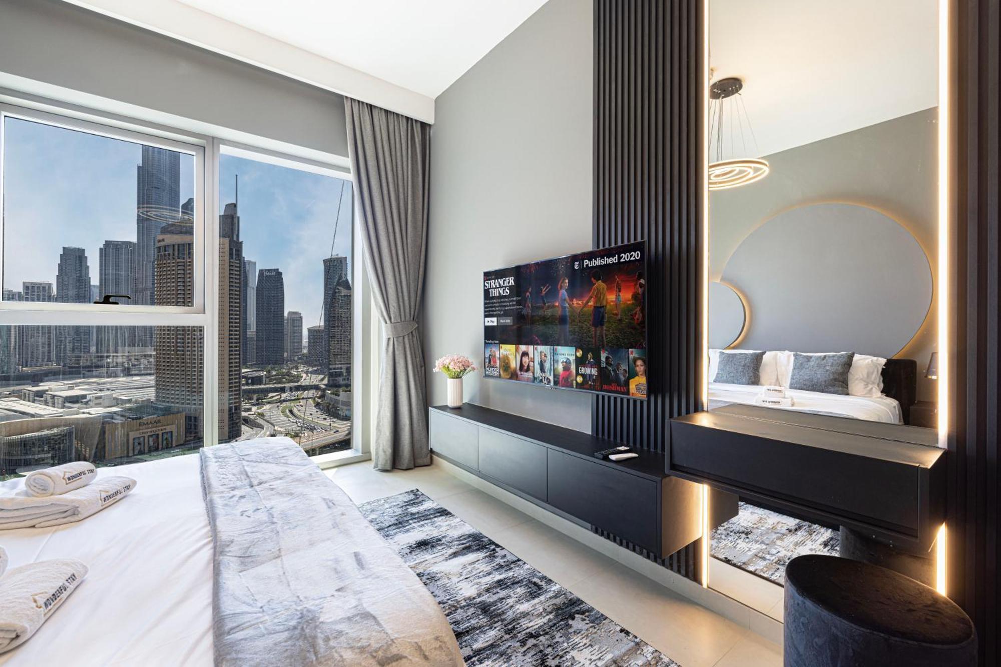 Apartment Wonderfulstay At Downtown Views - Best Burj Khalifa And Fountain View - Brand New Luxury Apartments Dubai