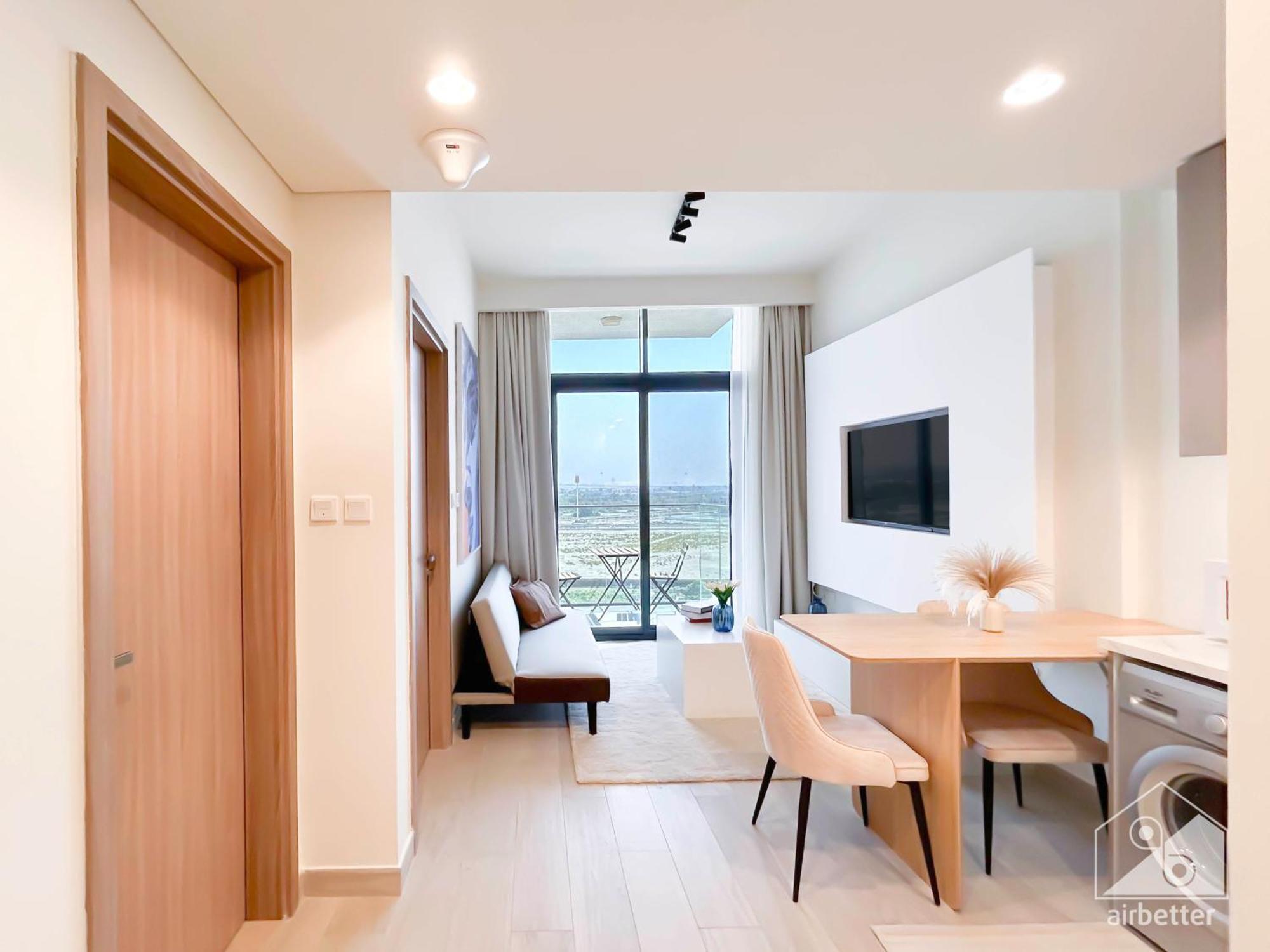 Apartment Stylish 1br With Balcony In Azizi Riviera
