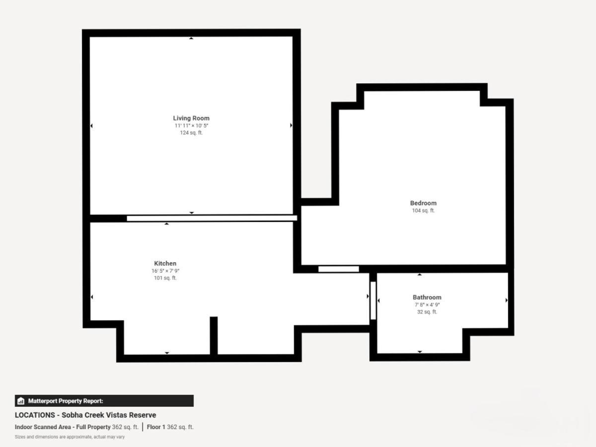 Apartment Creek Vistas Reserve - Modern One Bedroom *