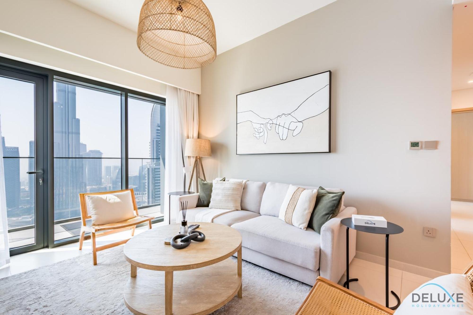 Grand 2br With Burj Khalifa View In Burj Royale, Downtown By Deluxe Homes Apartment *