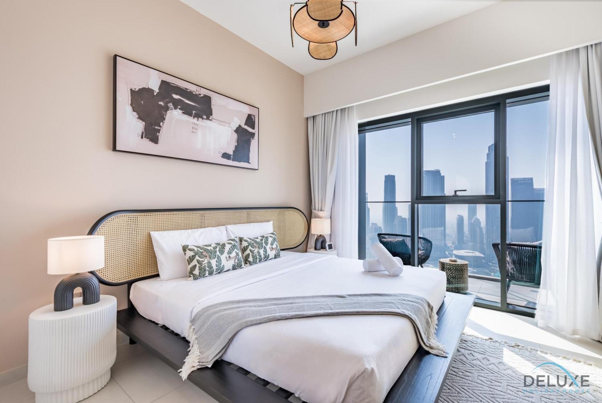 Apartment Grand 2br With Burj Khalifa View In Burj Royale, Downtown By Deluxe Homes Dubai