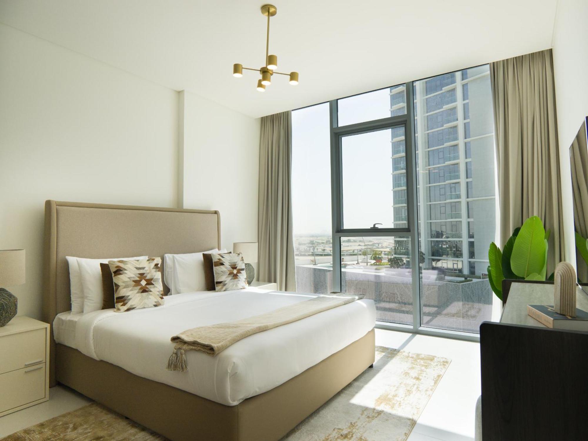 Amazing 2bdr With Lagoon View In District One 13 Al Merkadh Apartment Dubai