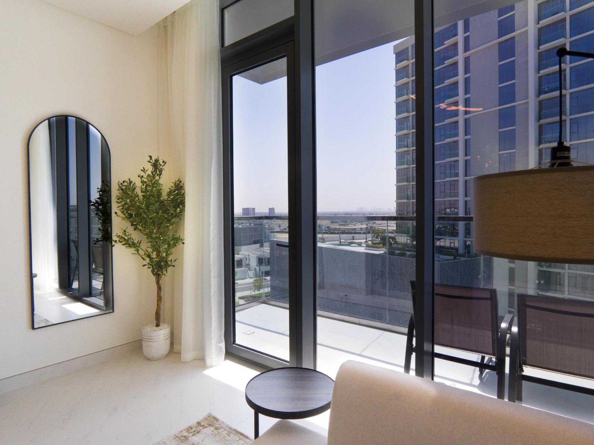 Amazing 2bdr With Lagoon View In District One 13 Al Merkadh Apartment *