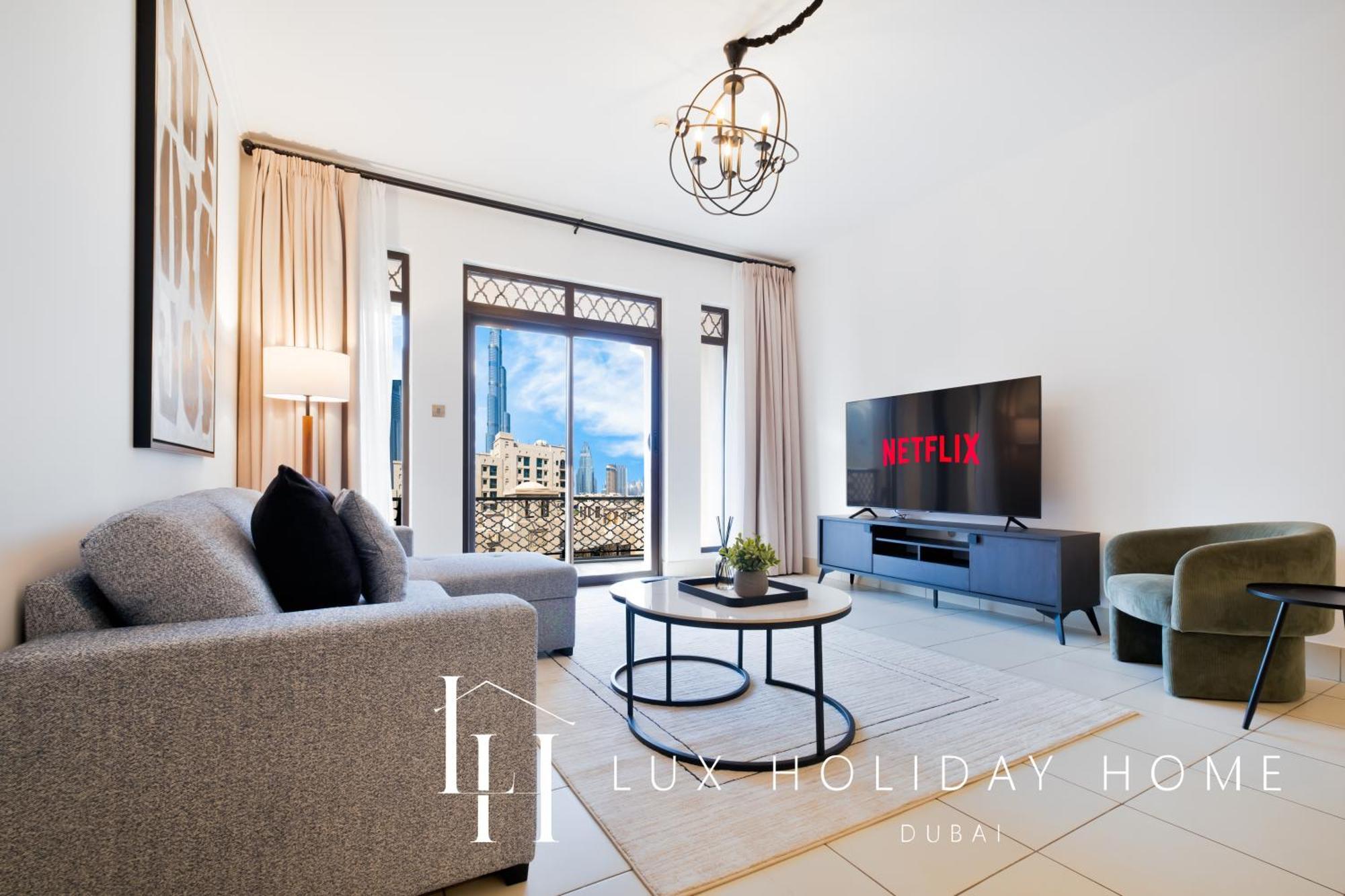 Lux The Reehan Burj Khalifa View Apartment *