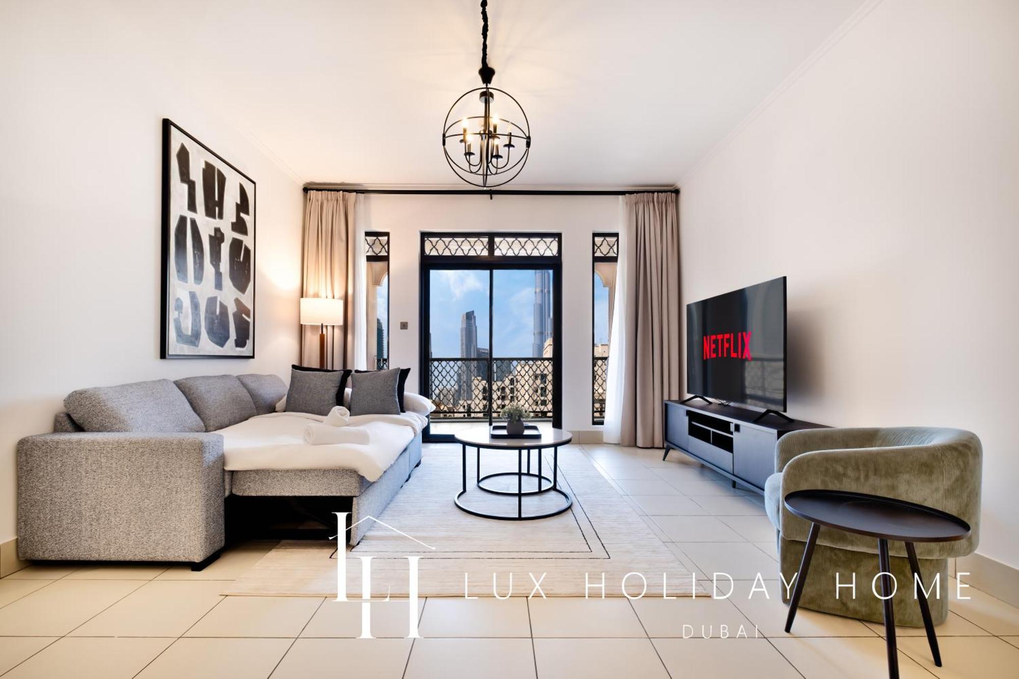 Lux The Reehan Burj Khalifa View Apartment Dubai