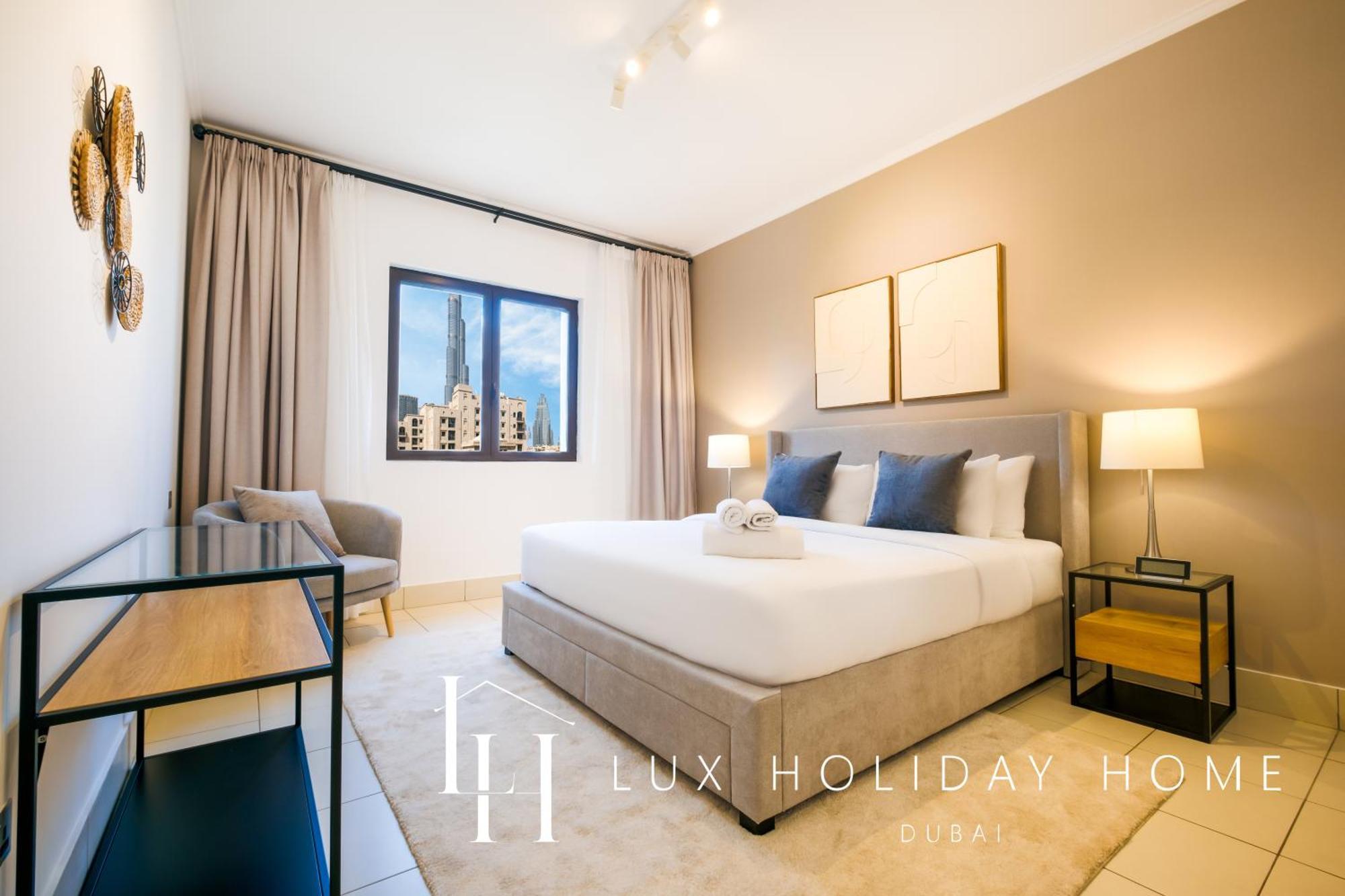Lux The Reehan Burj Khalifa View Apartment
