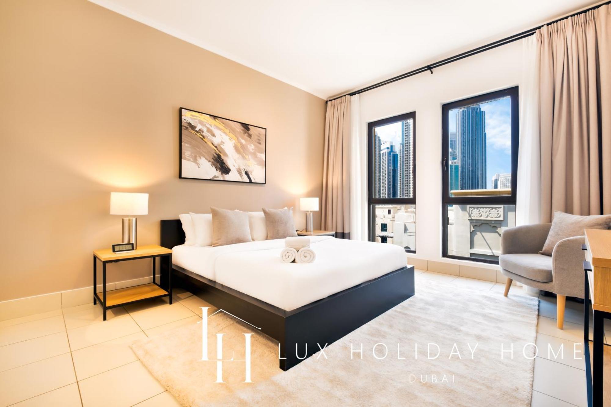 Apartment Lux The Reehan Burj Khalifa View Dubai