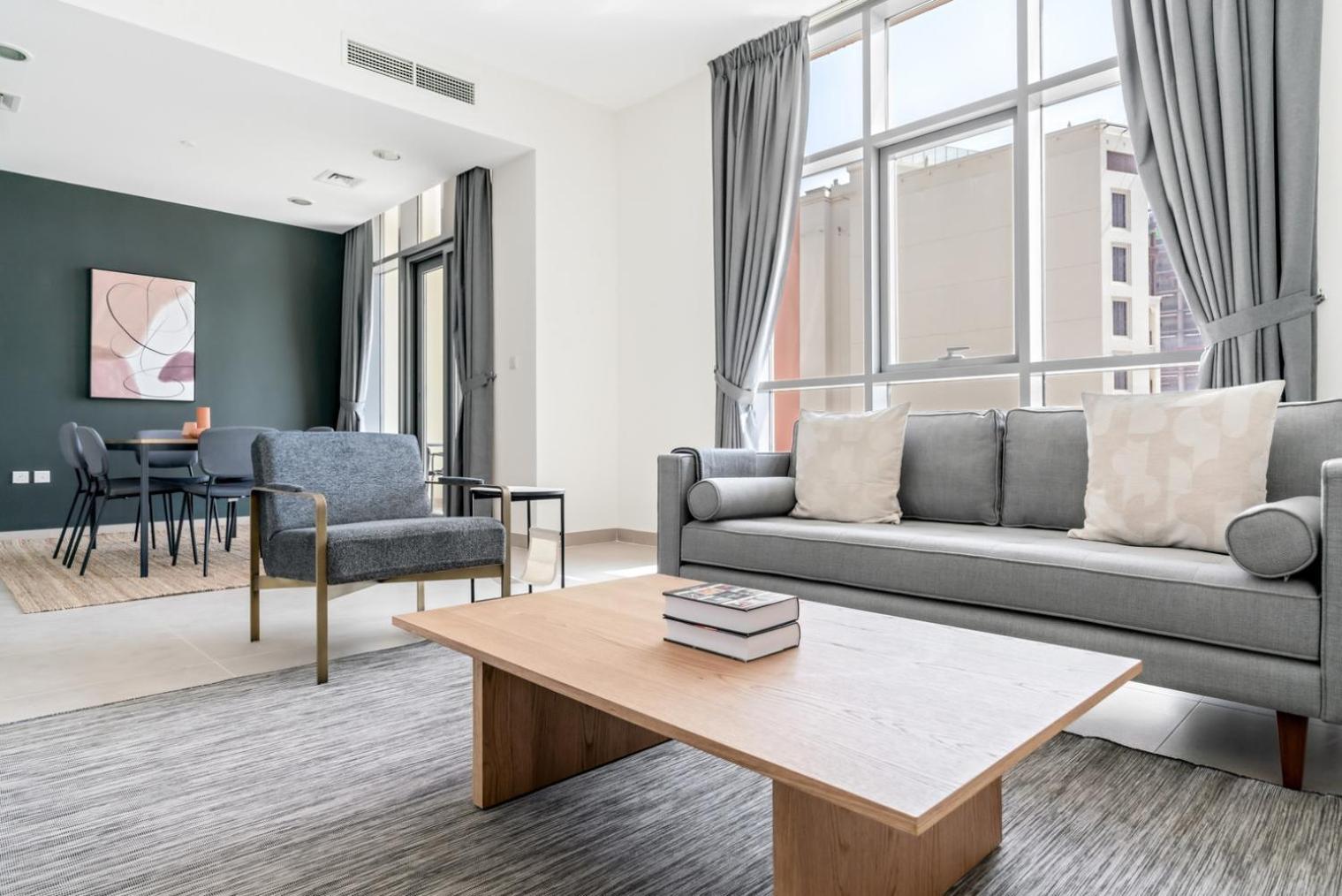 Apartment Blueground Wharf Tower 4 Elevator Pool Dxb-1028 Dubai