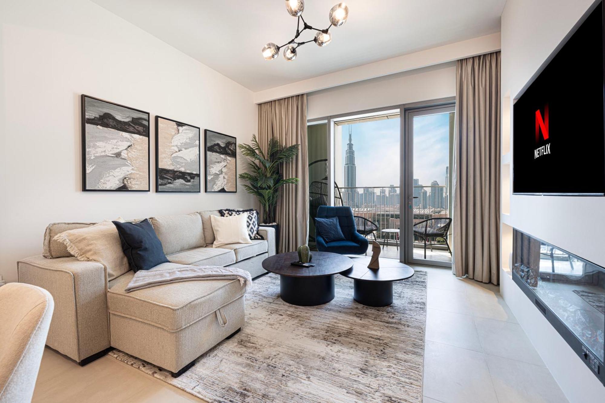 Apartment Wonderfulstay At Downtown Views - Best Burj Khalifa And Fountain View - Brand New Luxury Apartments *