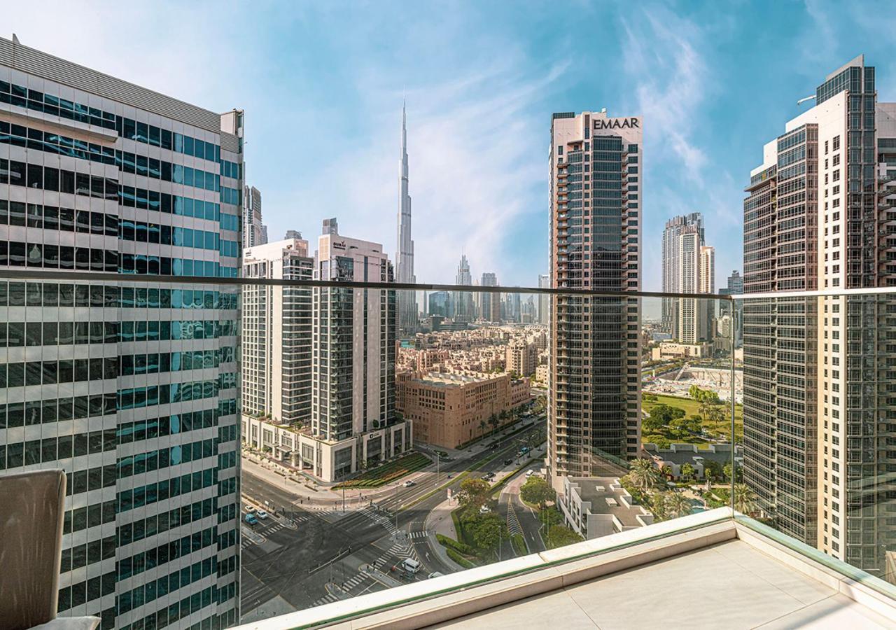 Luxury With Burj Khalifa View - Marquise Square Tower Apartment