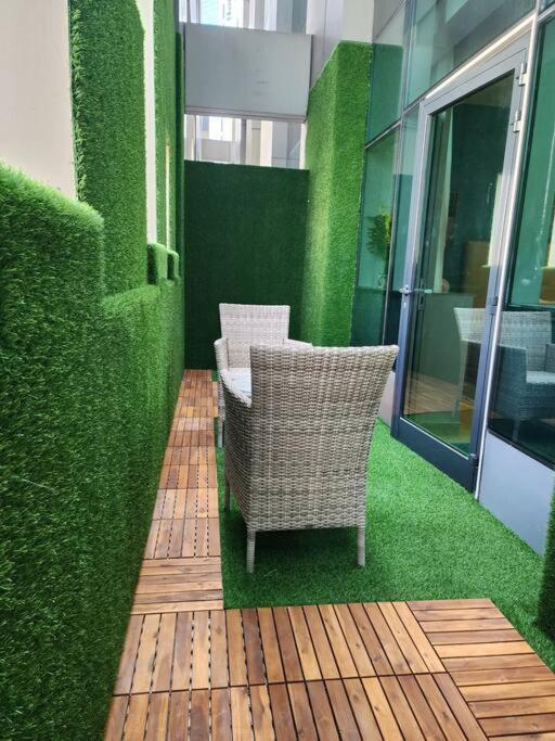 With Terrace Damac Maison Cour Jardin Business Bay Apartment Dubai