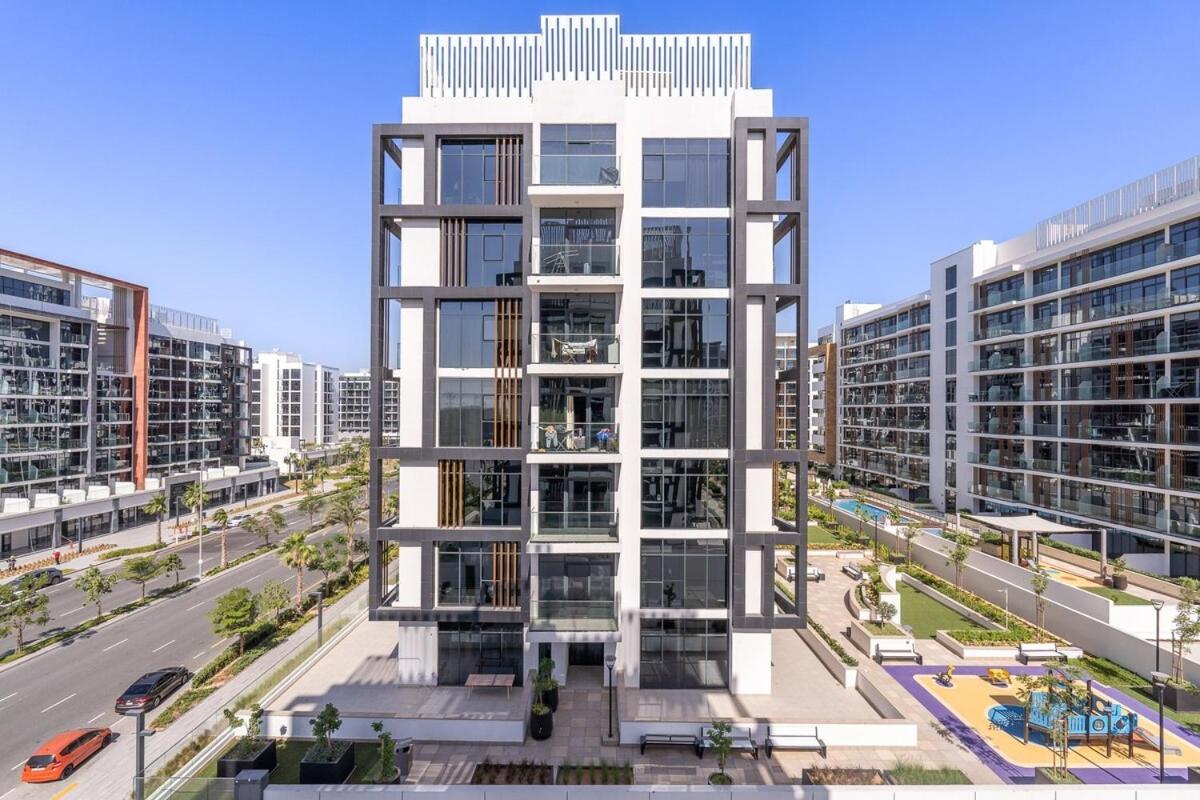 Apartment Inviting Studio Perfect For 3 In Meydan!