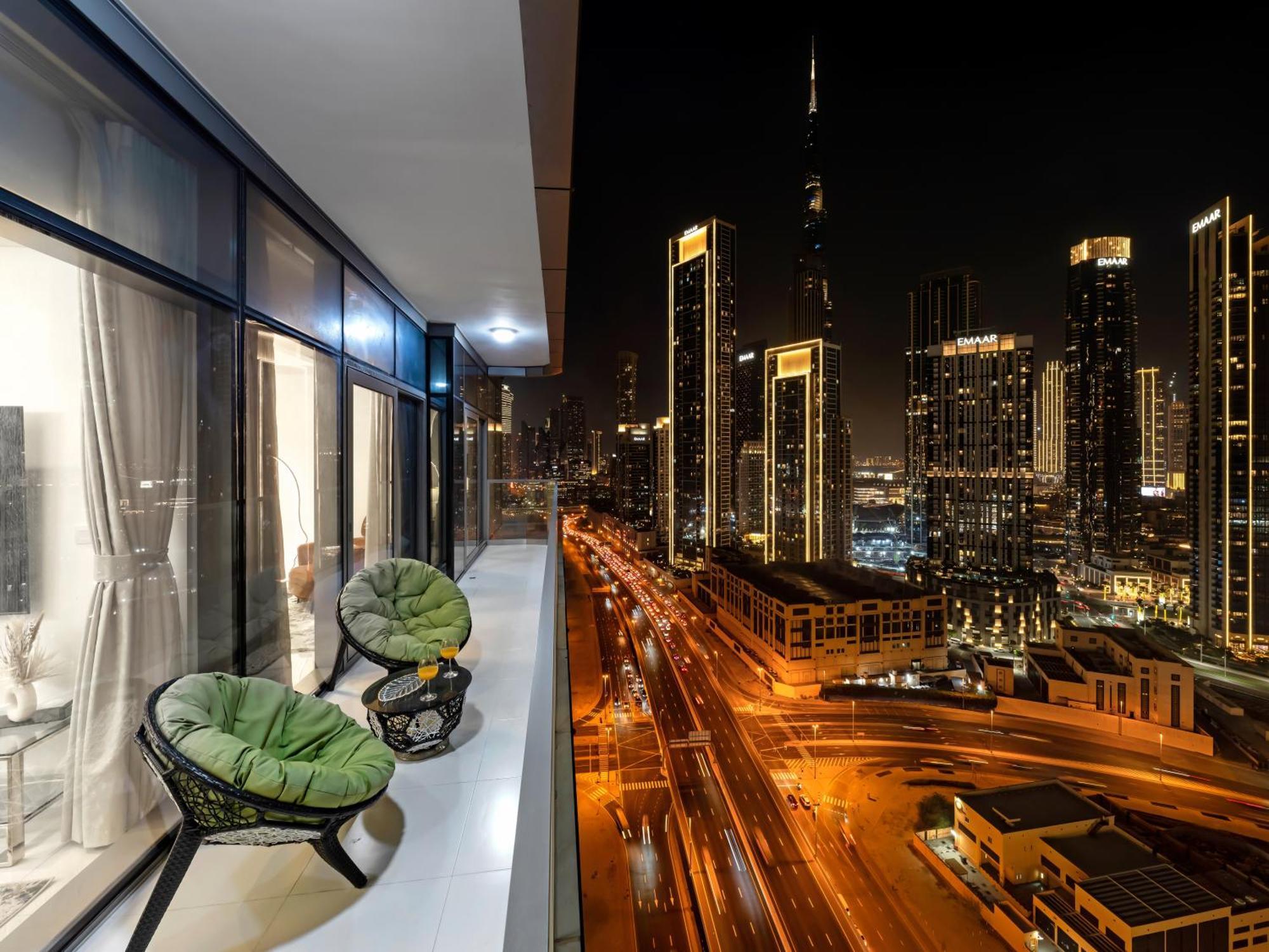 Paramount Midtown Infinity Pool With Burj View Apartment *