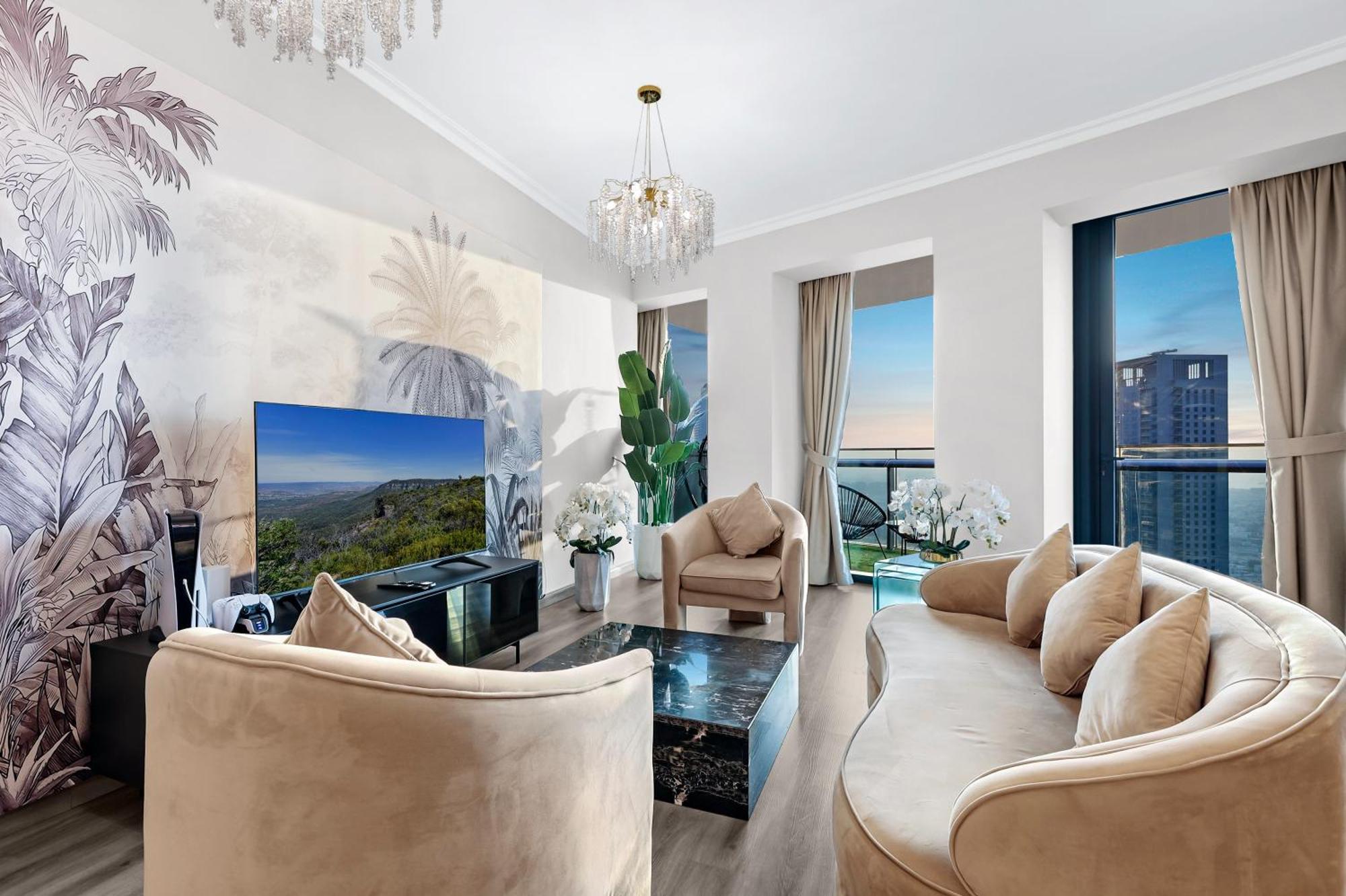 First Class 2br Amazing Skyline And Sea Views From Balcony