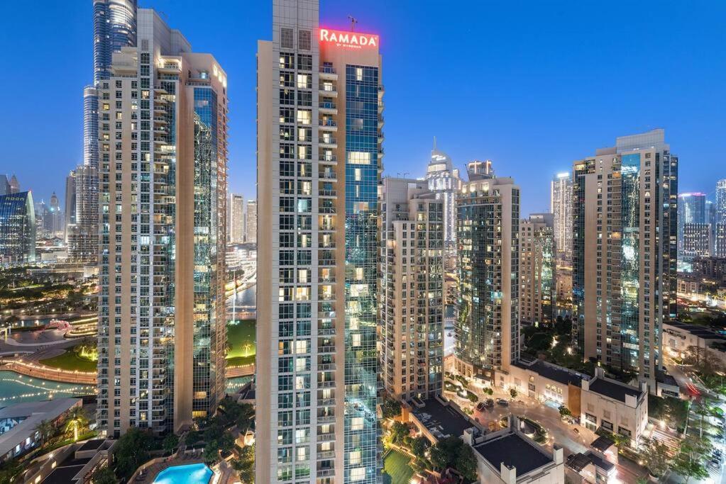 Burj Khalifa Views Stylish 2Br Near Dubai Mall And Metro