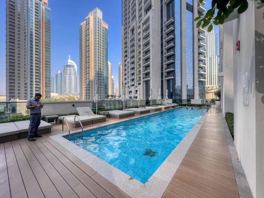 Burj Khalifa Views Stylish 2Br Near Dubai Mall And Metro