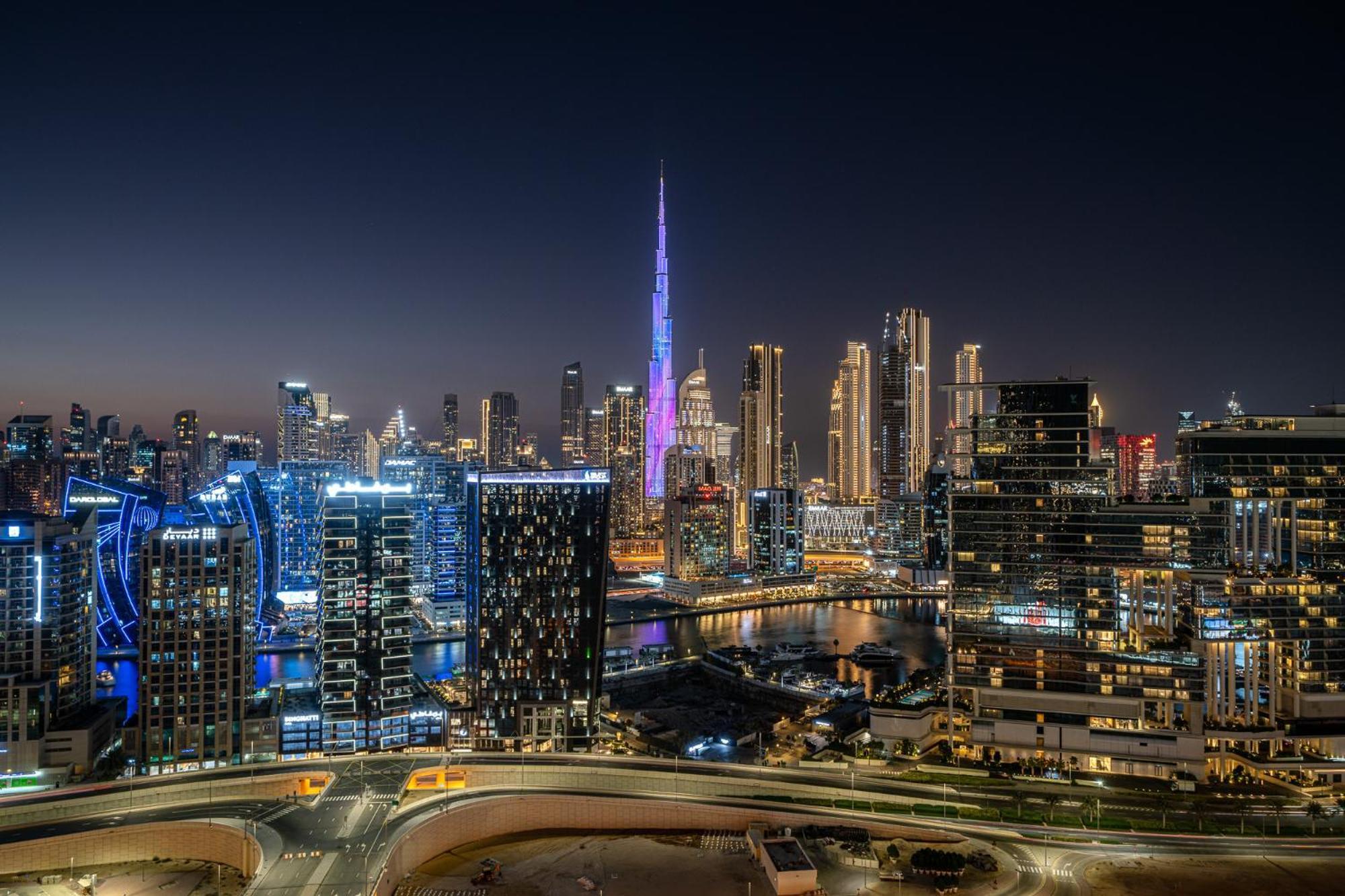Alh Vacay With Balcony And Burj View In Upside Dubai