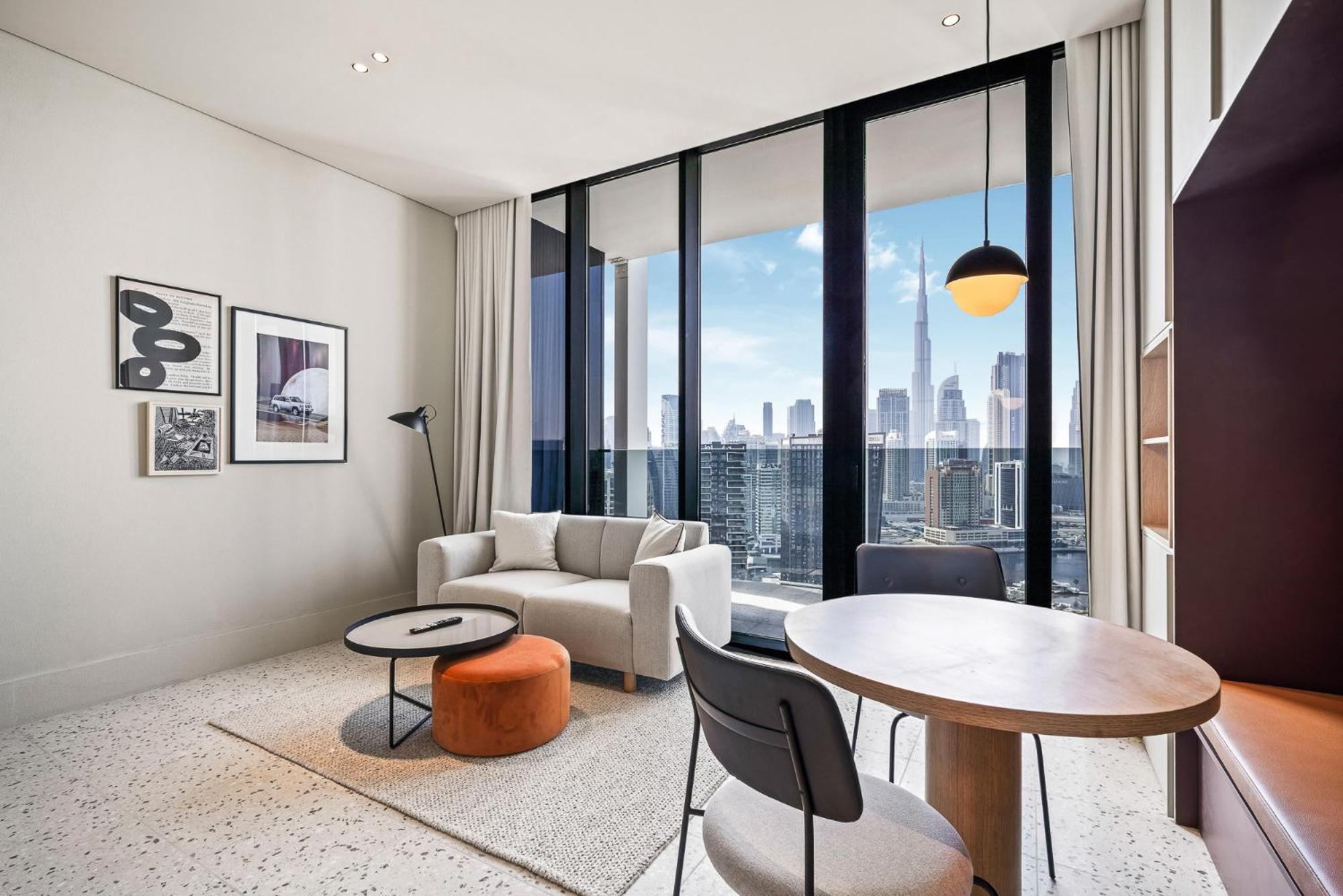 Alh Vacay With Balcony And Burj View In Upside Apartment