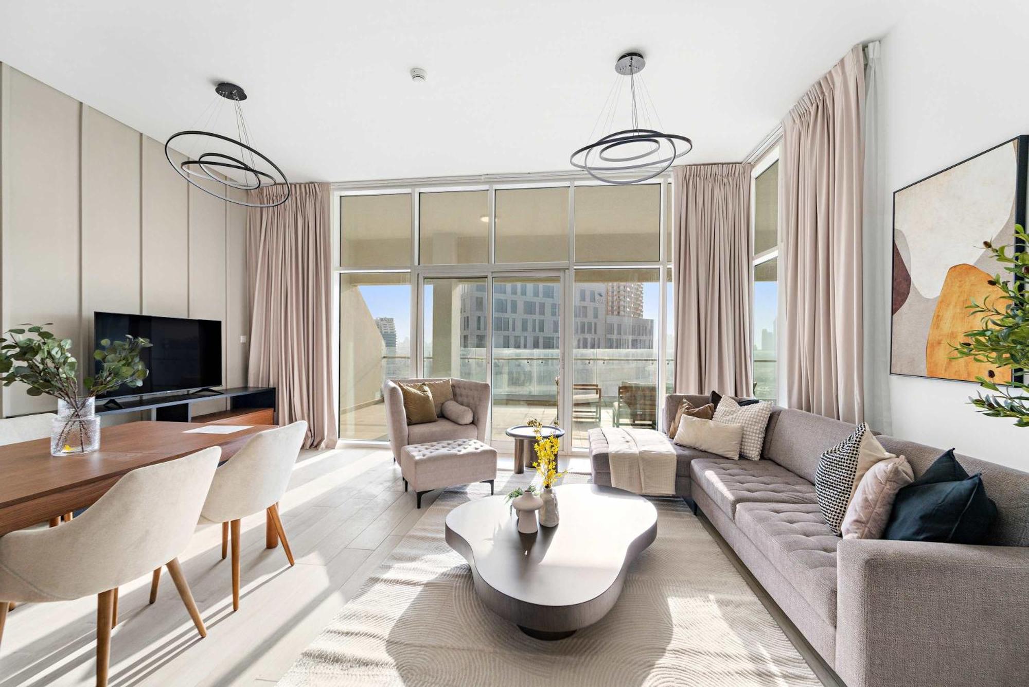Silkhaus 1bdr In Azizi Aliyah In Theheart Of Al Jaddaf Apartment *