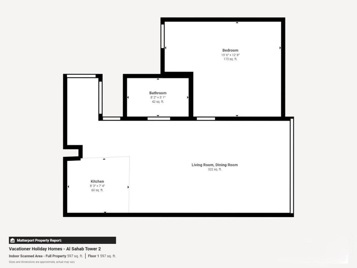 Al Sahab 2 - Minamilistic One Bed In Marina * Dubai