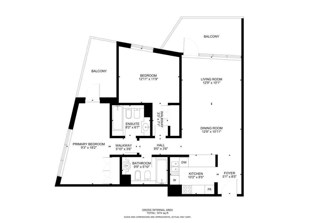 Bay - Comfortable One Bedroom *