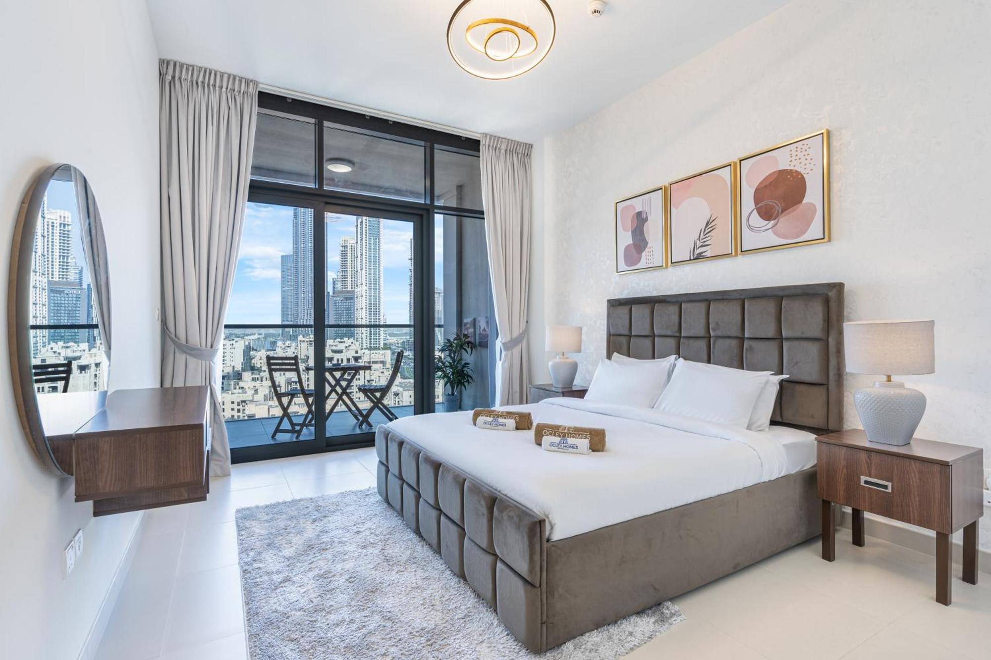 Apartment Family In Downtown Overlooking Burj Khalifa Dubai