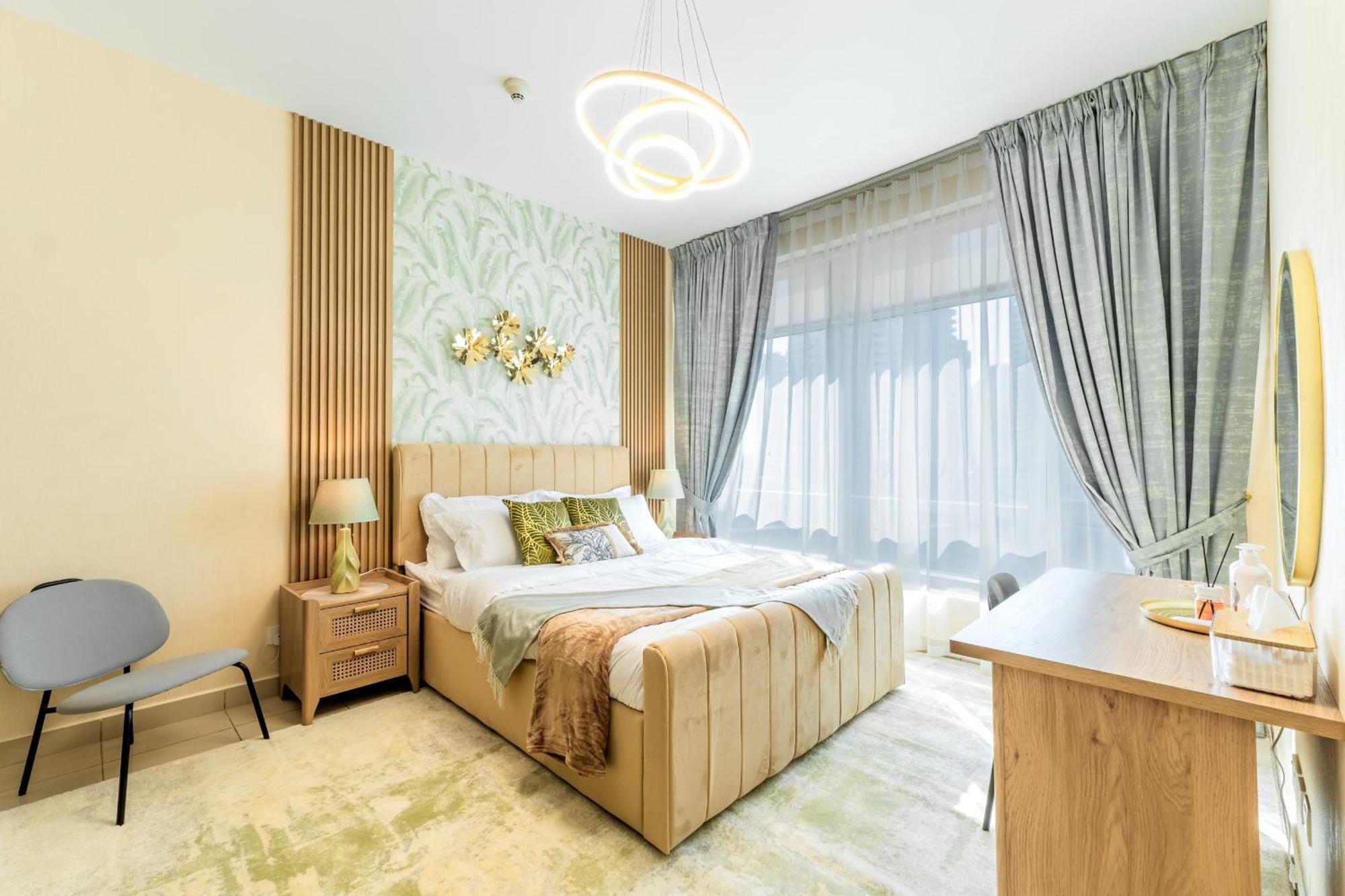 Apartment Chic 1Br Marina View Retreat Dubai