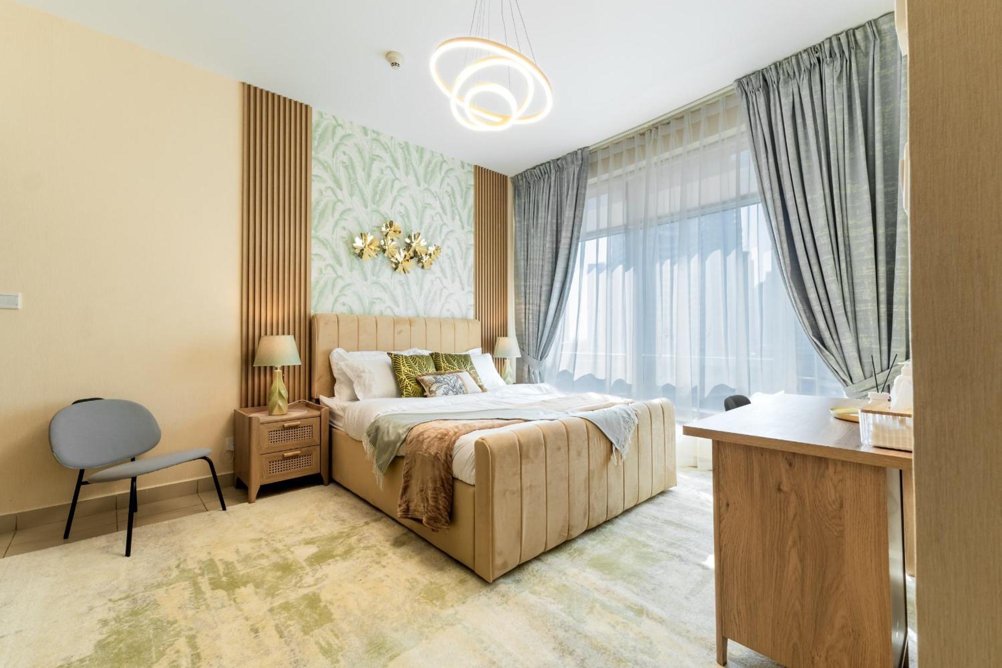 Apartment Chic 1Br Marina View Retreat Dubai