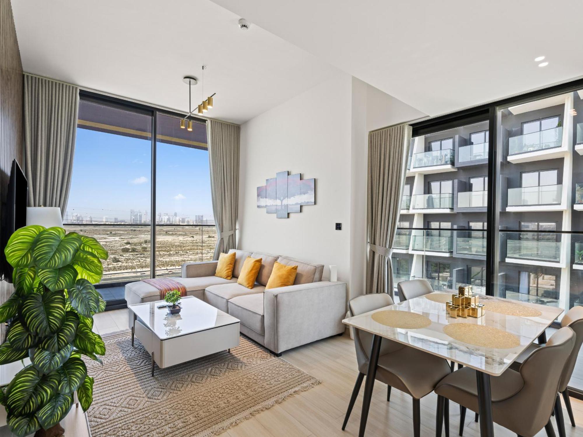 Apartment Charming 2bdr In Binghatti Corner - Jvc Dubai