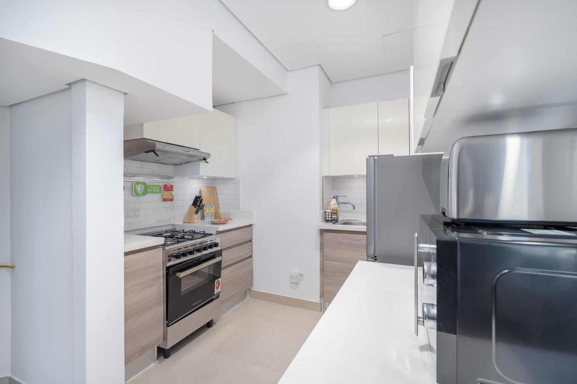 Apartment 1 Bed Flat That Sleeps 4 In Al Jaddaf