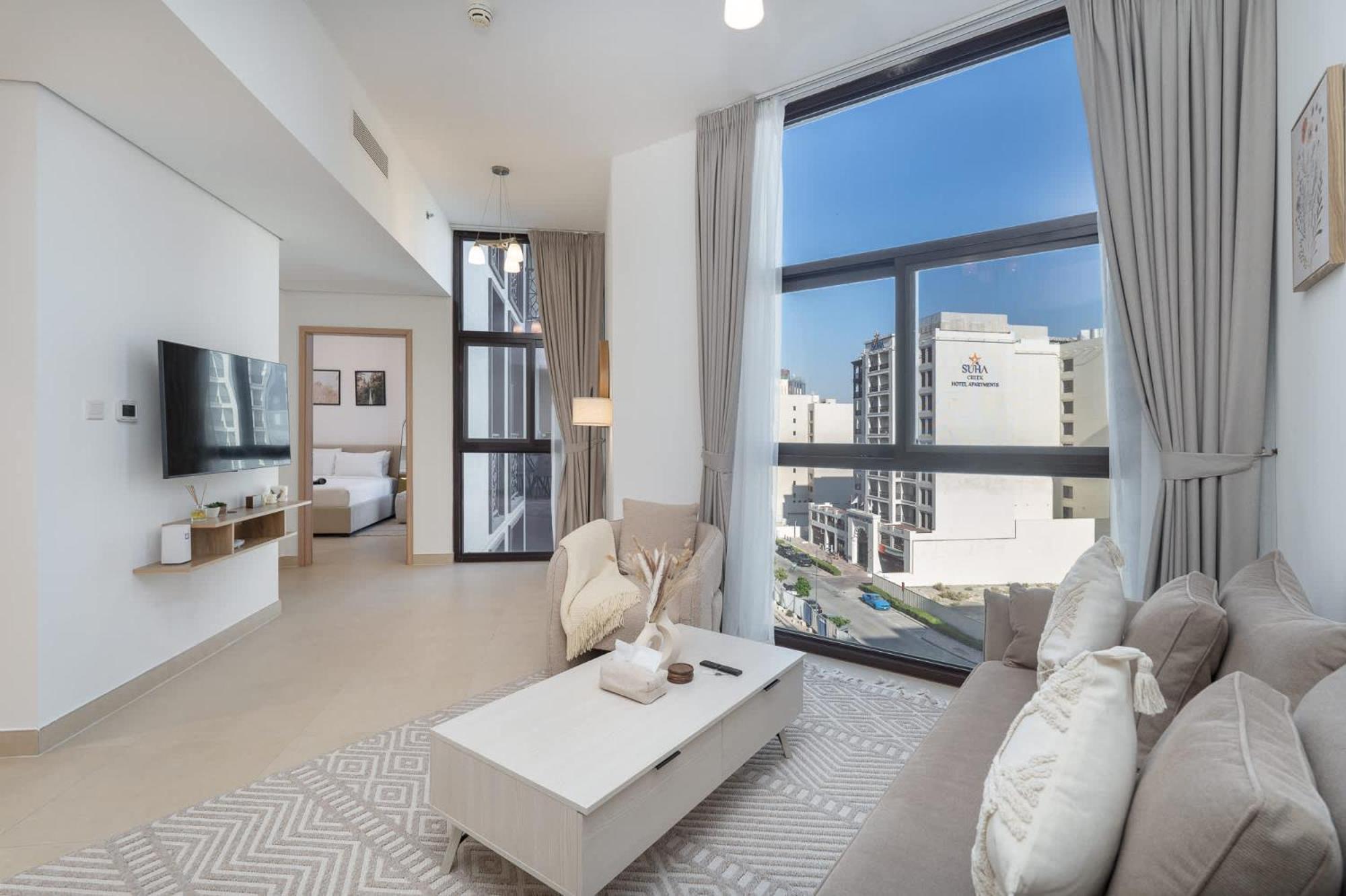 Apartment 1 Bed Flat That Sleeps 4 In Al Jaddaf *