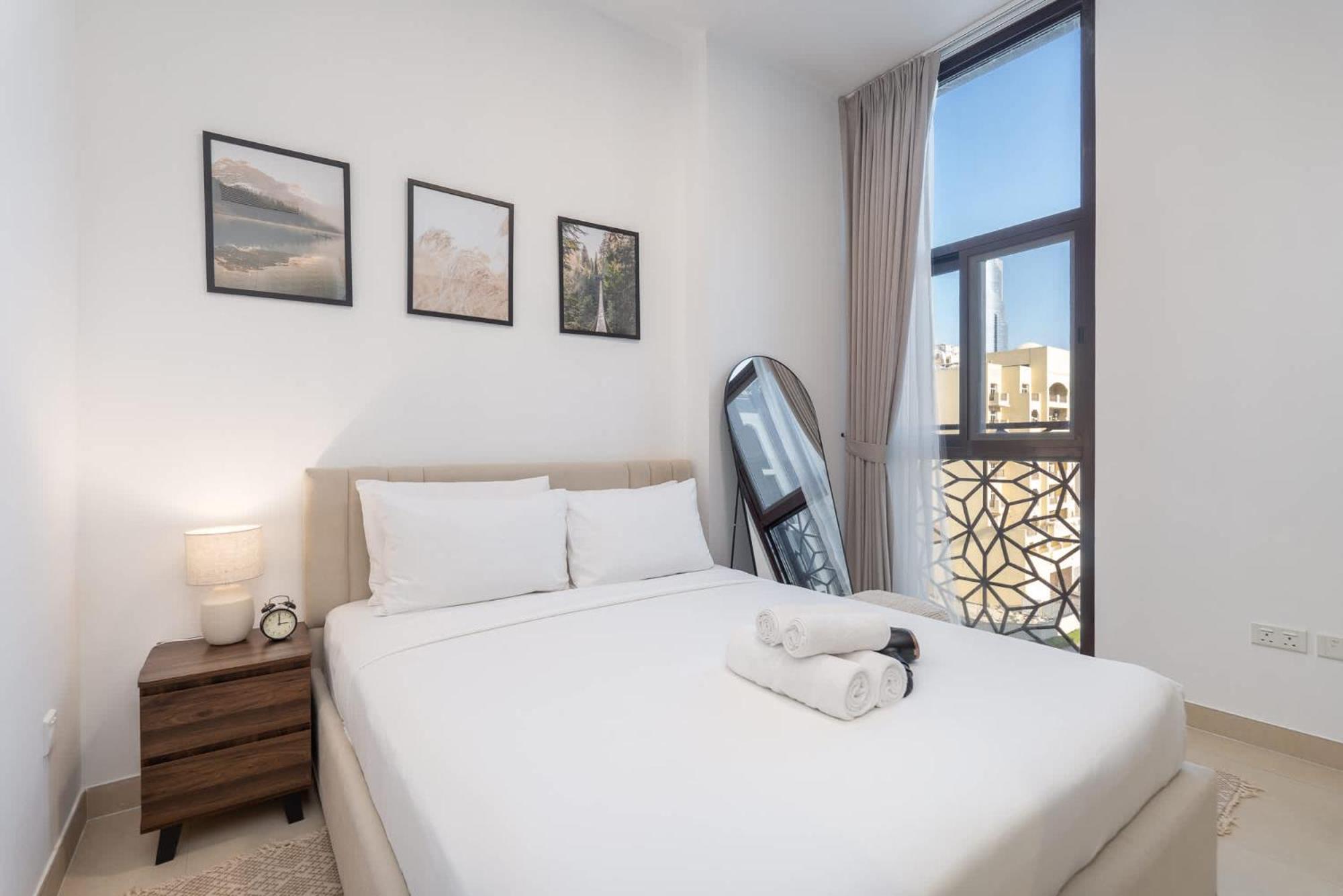 Apartment 1 Bed Flat That Sleeps 4 In Al Jaddaf Dubai