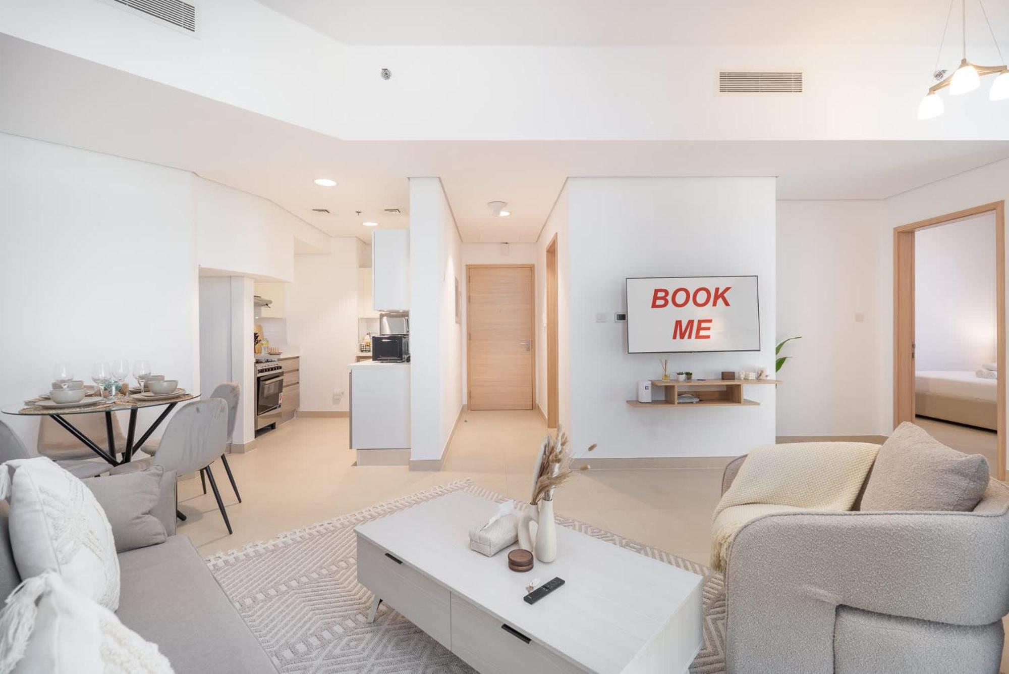 1 Bed Flat That Sleeps 4 In Al Jaddaf * Dubai