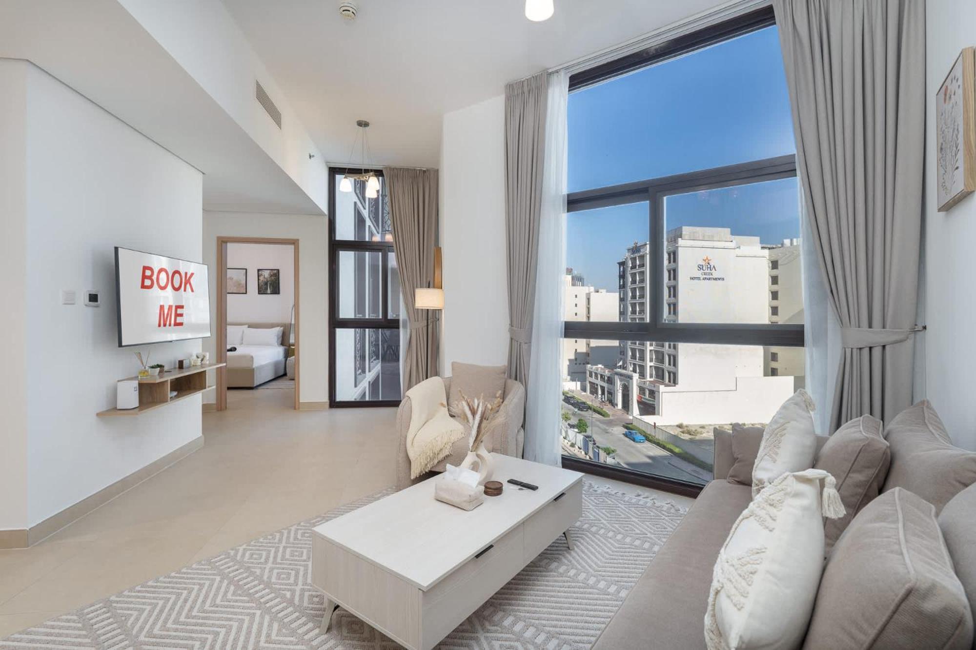 Apartment 1 Bed Flat That Sleeps 4 In Al Jaddaf