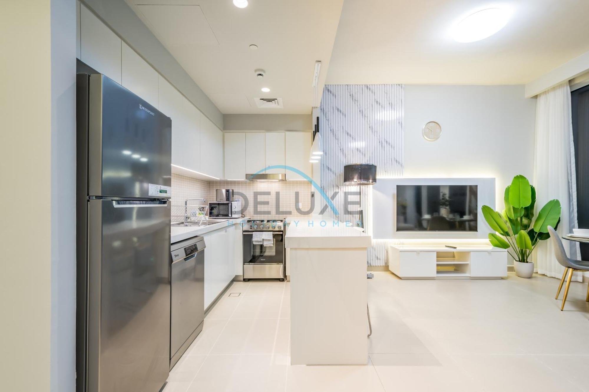 Tranquil 2br At Harbour Gate Tower 1, Creek Harbour By Deluxe Homes Apartment