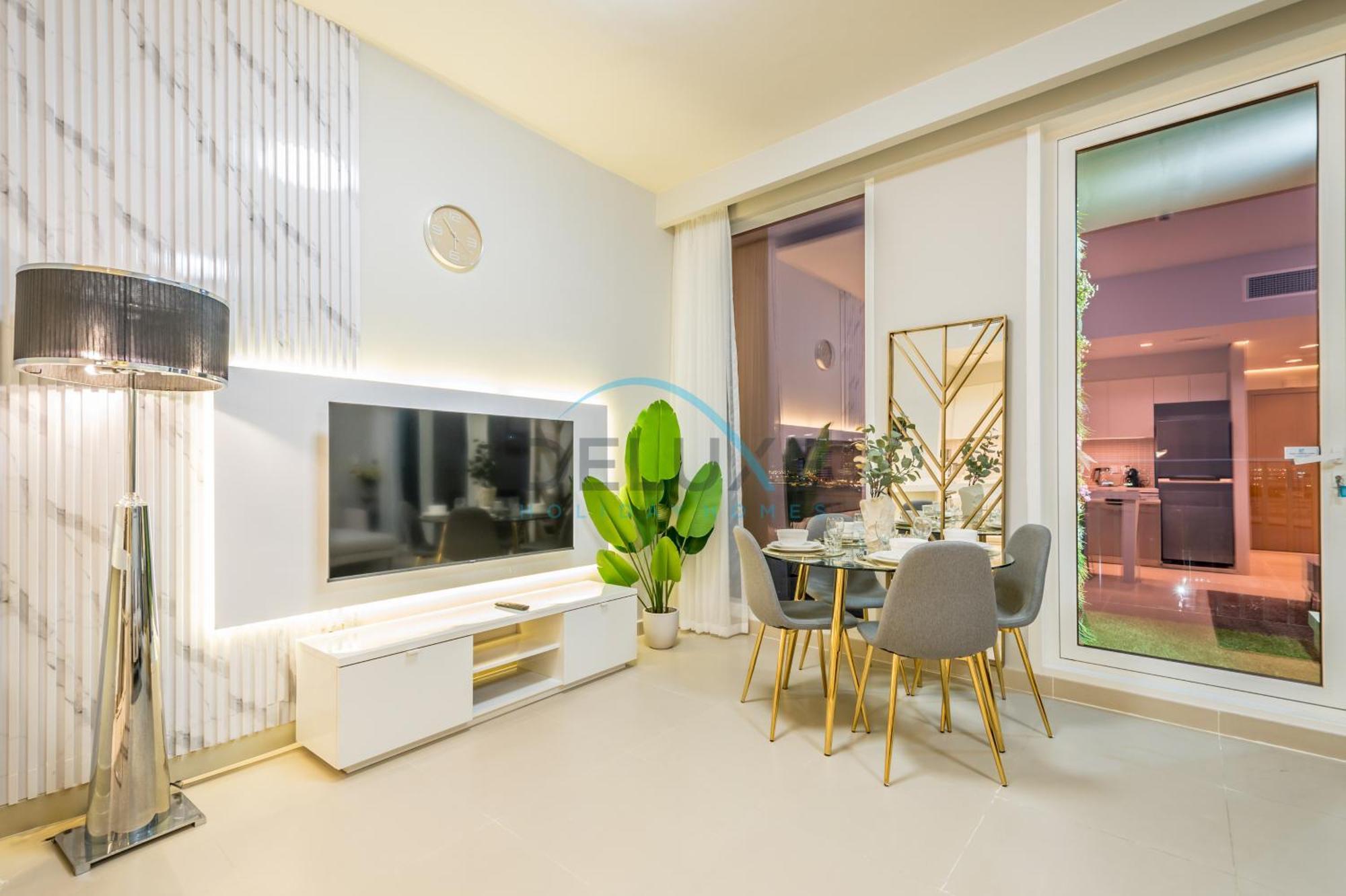 Apartment Tranquil 2br At Harbour Gate Tower 1, Creek Harbour By Deluxe Homes Dubai