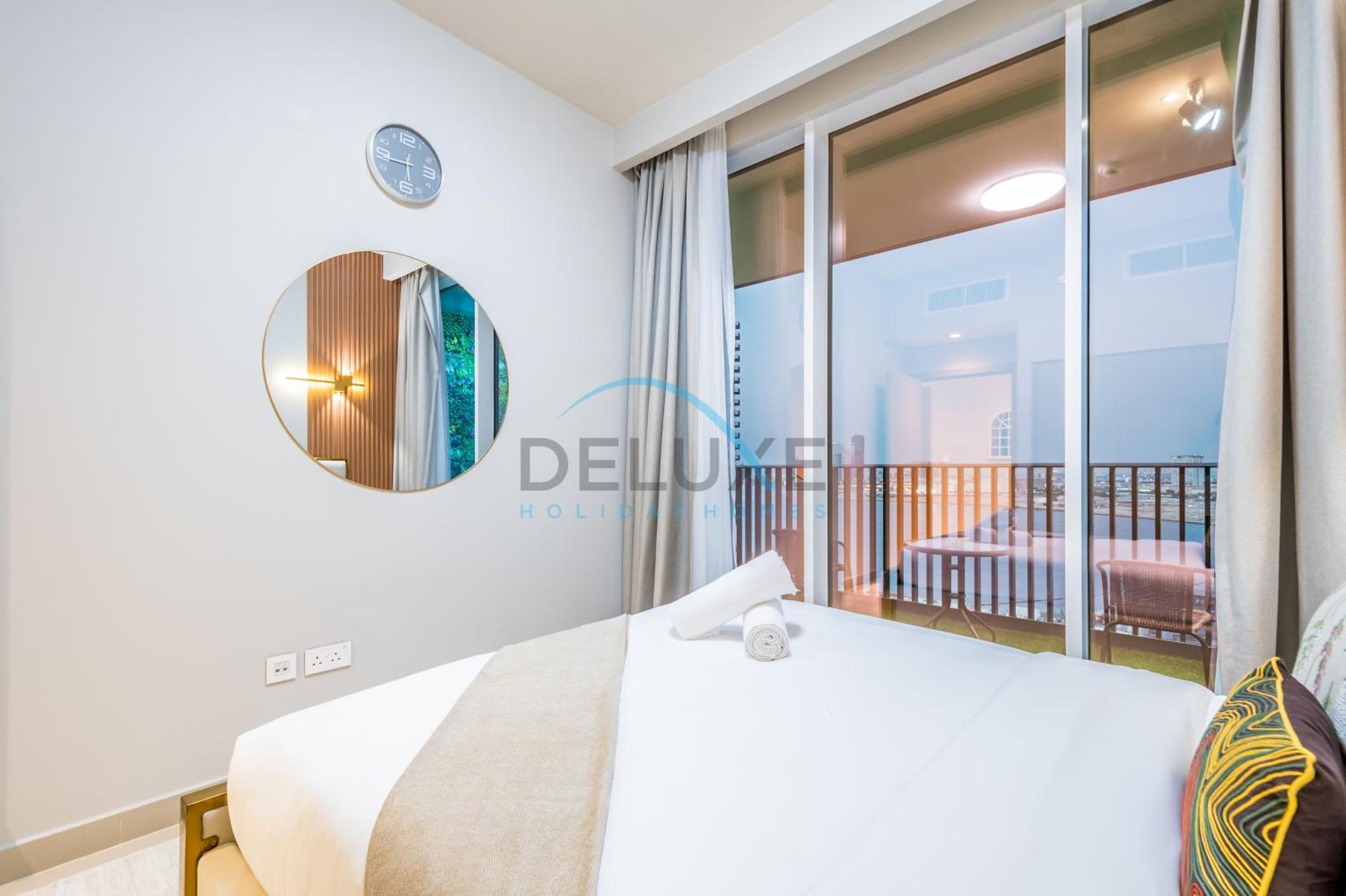 Tranquil 2br At Harbour Gate Tower 1, Creek Harbour By Deluxe Homes * Dubai