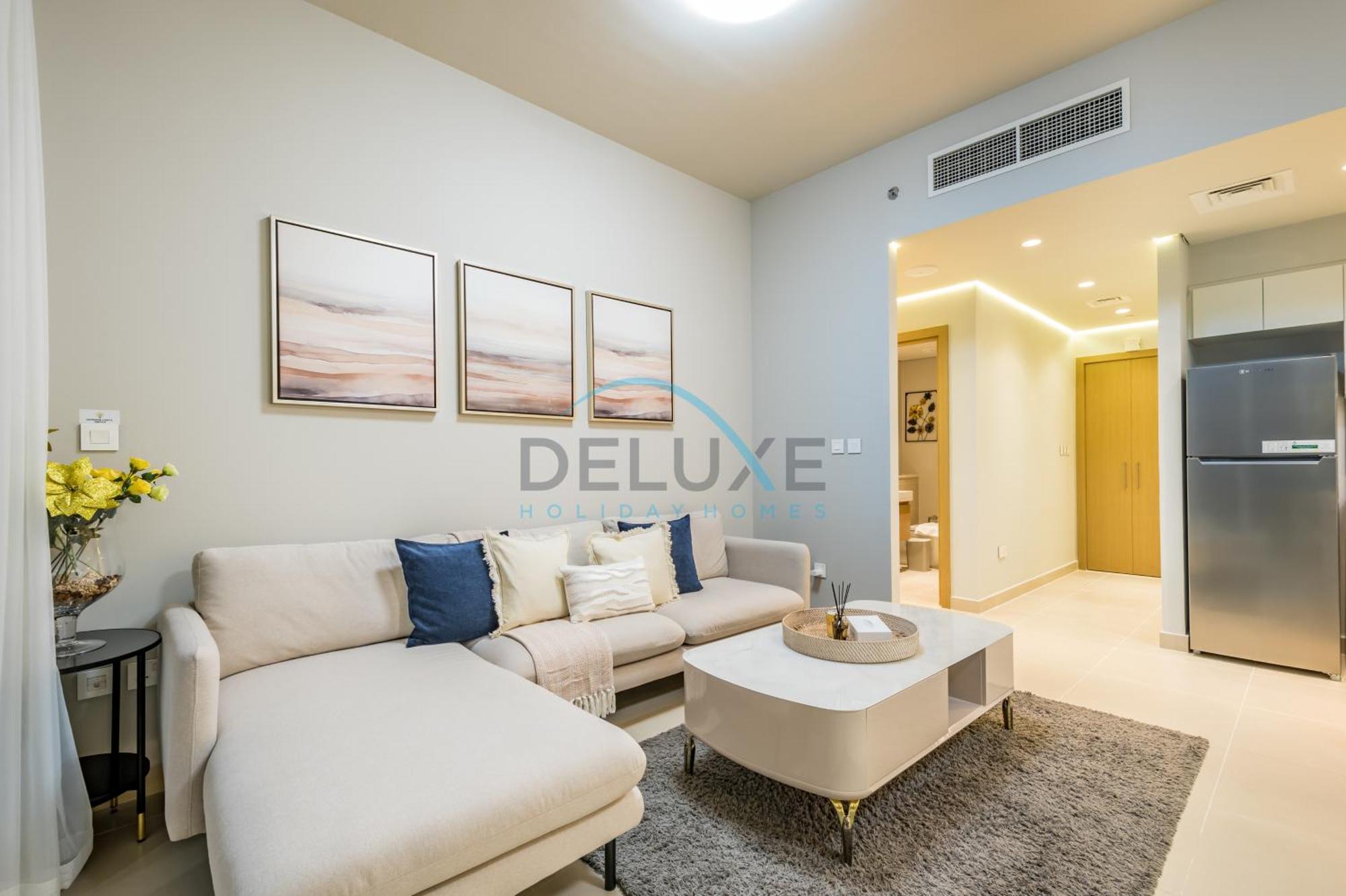 Apartment Tranquil 2br At Harbour Gate Tower 1, Creek Harbour By Deluxe Homes Dubai