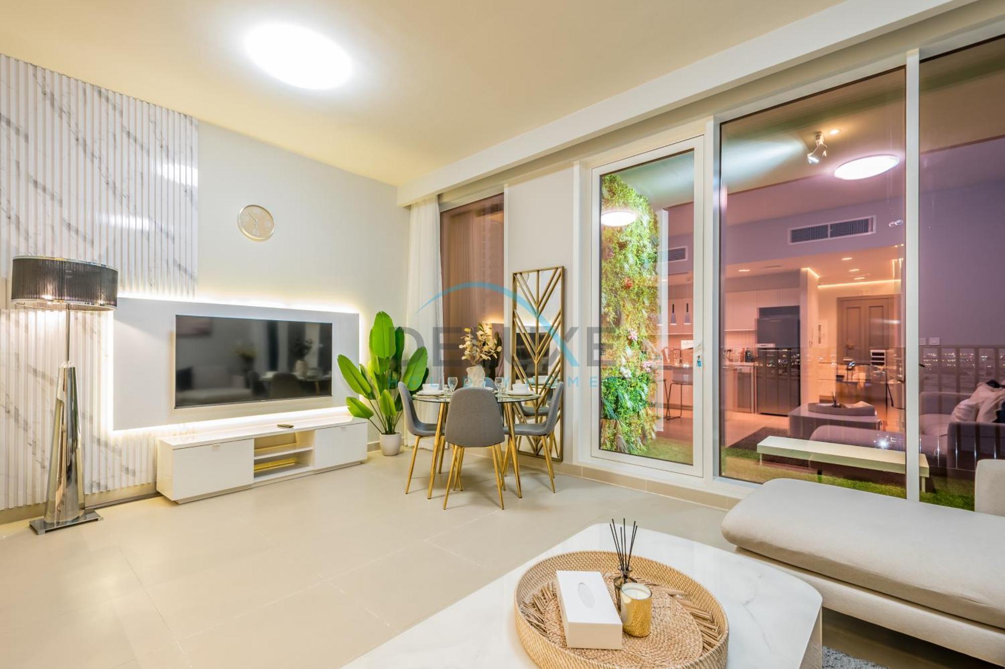 Tranquil 2br At Harbour Gate Tower 1, Creek Harbour By Deluxe Homes Apartment Dubai