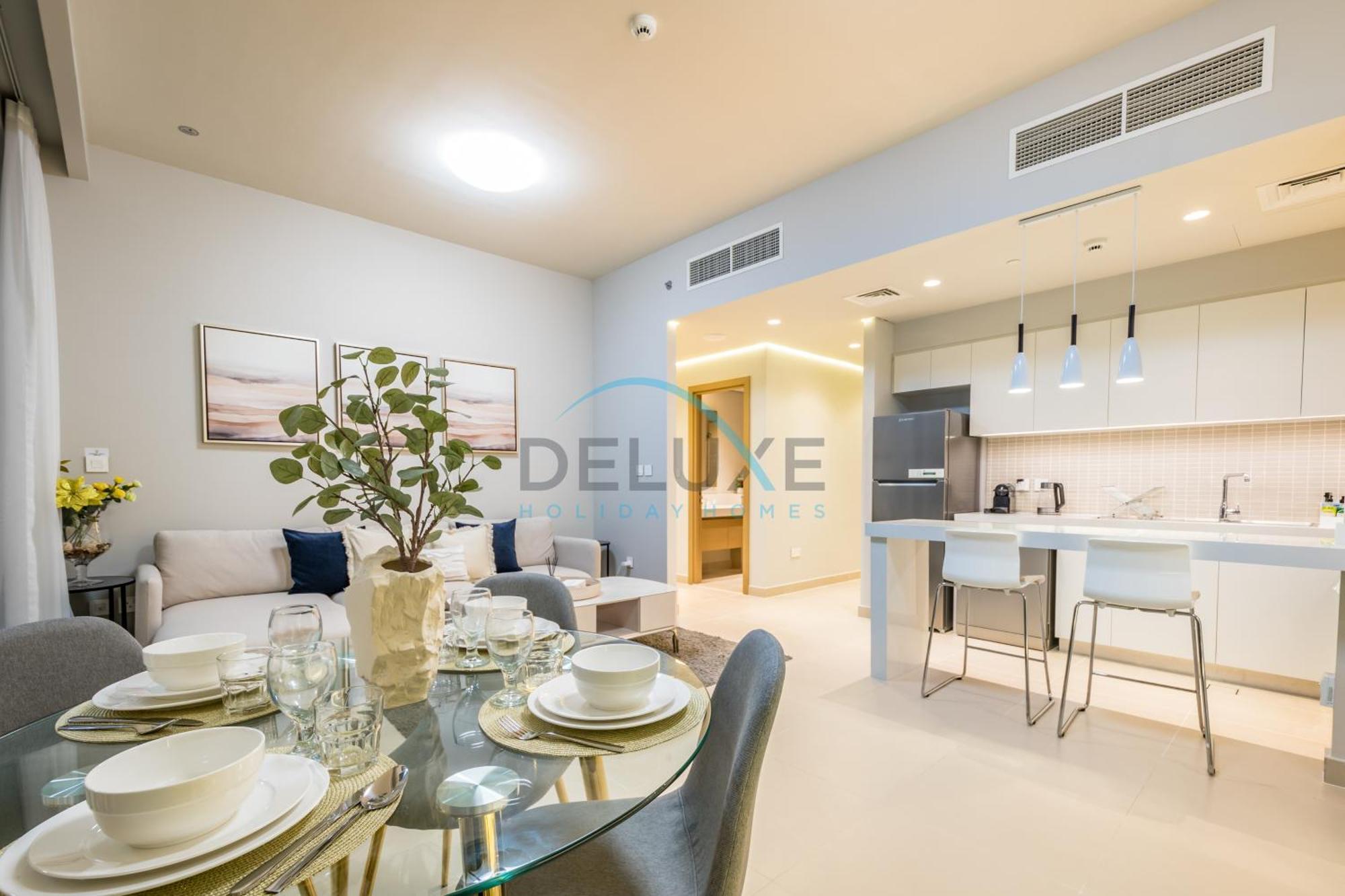 Tranquil 2br At Harbour Gate Tower 1, Creek Harbour By Deluxe Homes Apartment