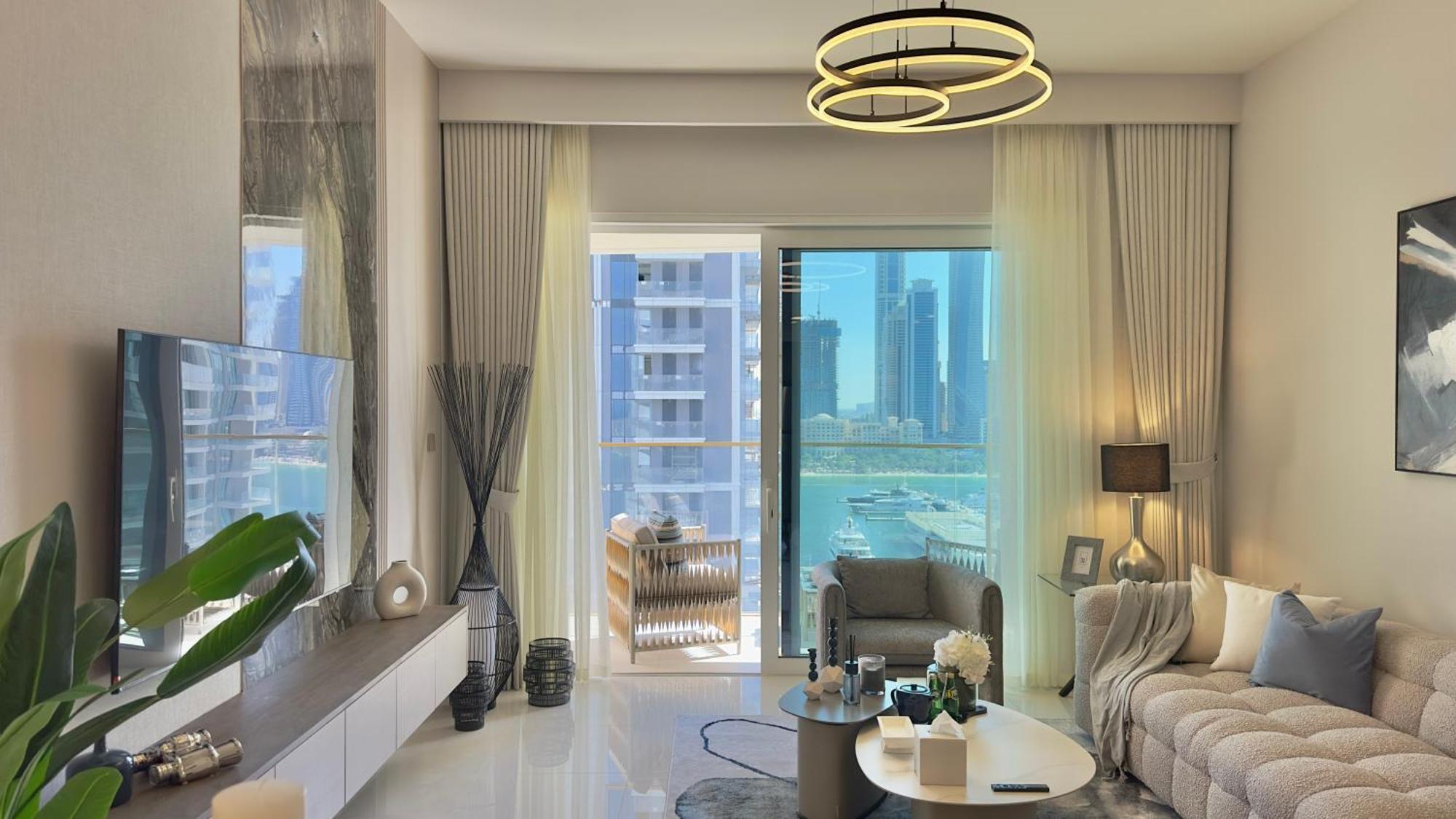 1br Grand Bleu T2 In Emaar Front By Vibel *