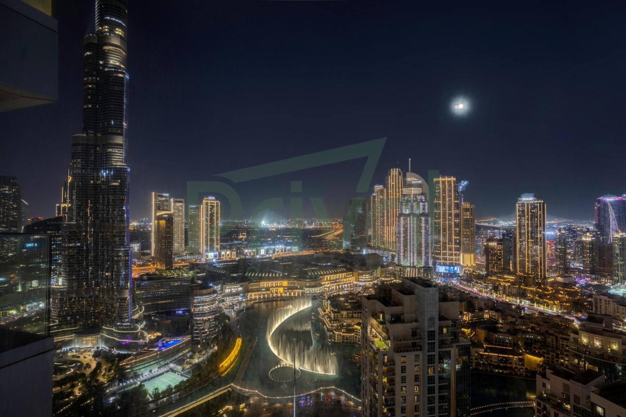 Apartment Stunning 2br Burj Khalifa & Fountain View High Flr Dubai