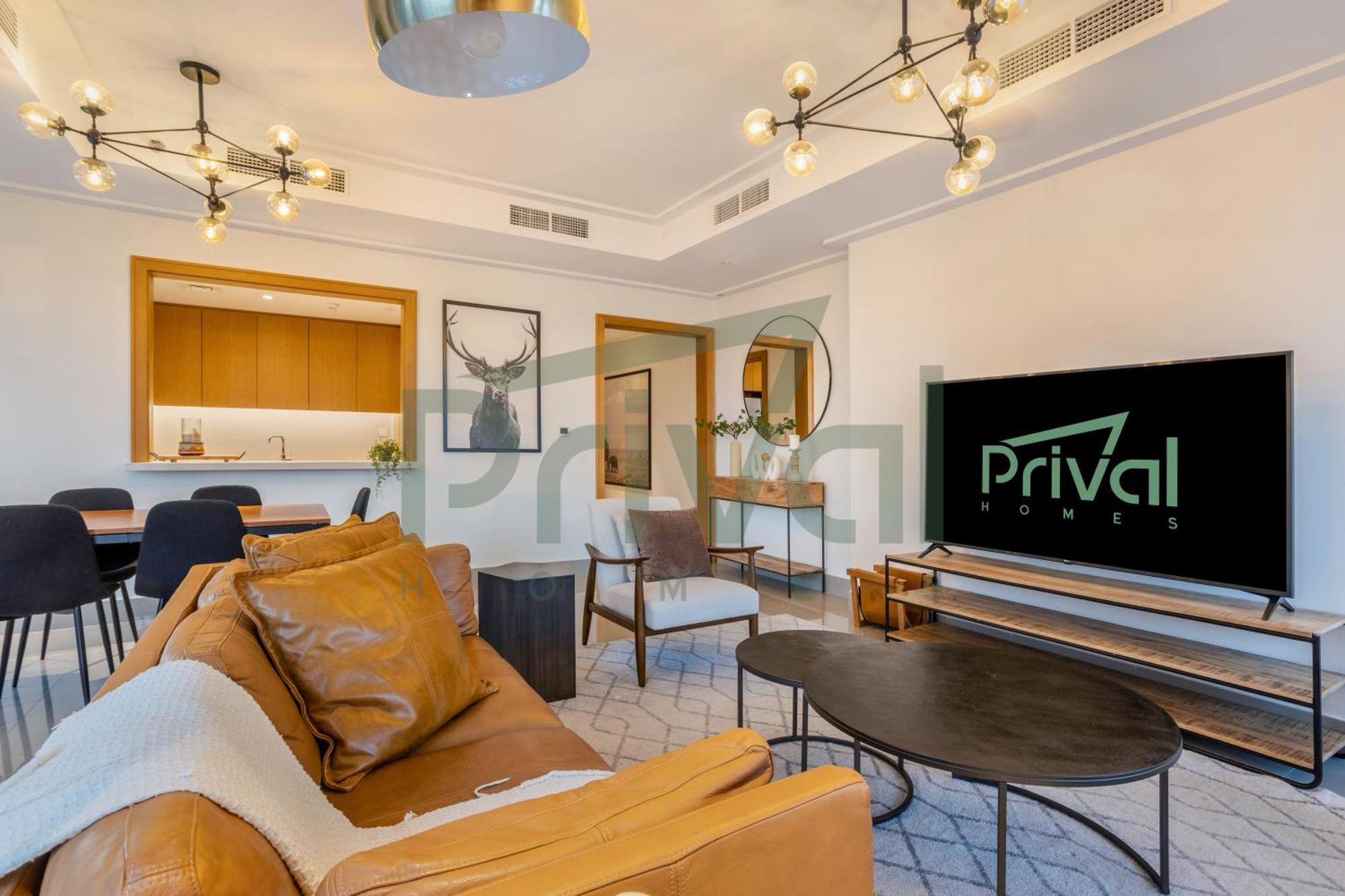 Stunning 2br Burj Khalifa & Fountain View High Flr Apartment Dubai