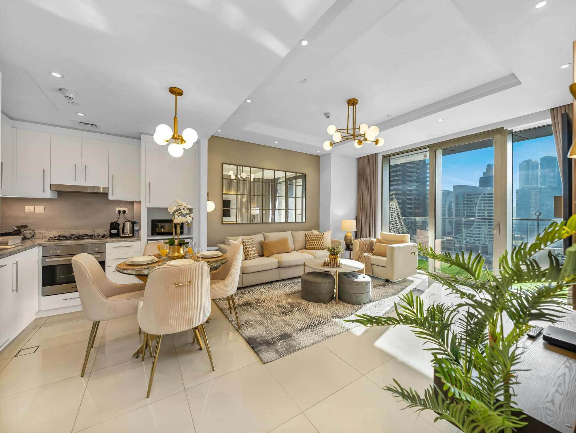 Lux 1br Connected To Mall Near Burj Khalifa Dubai