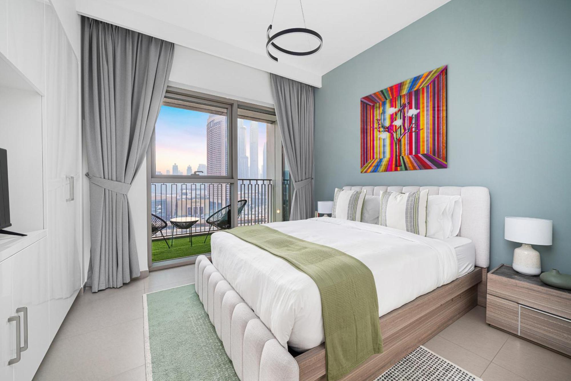 Apartment Arthouse Views - Burj Khalifa View & Mall Access