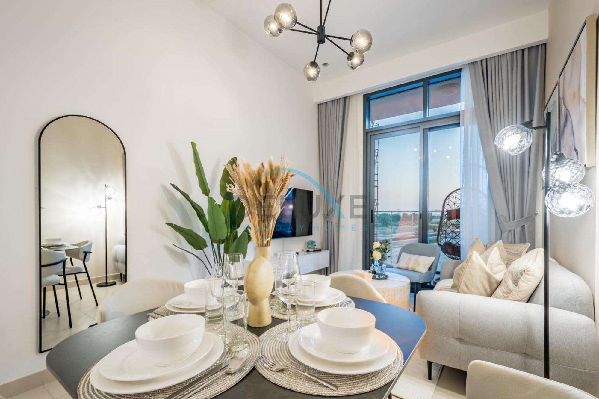 Contemporary 2br In Azizi Park Avenue, Nad Al Sheba By Deluxe Homes Apartment Dubai