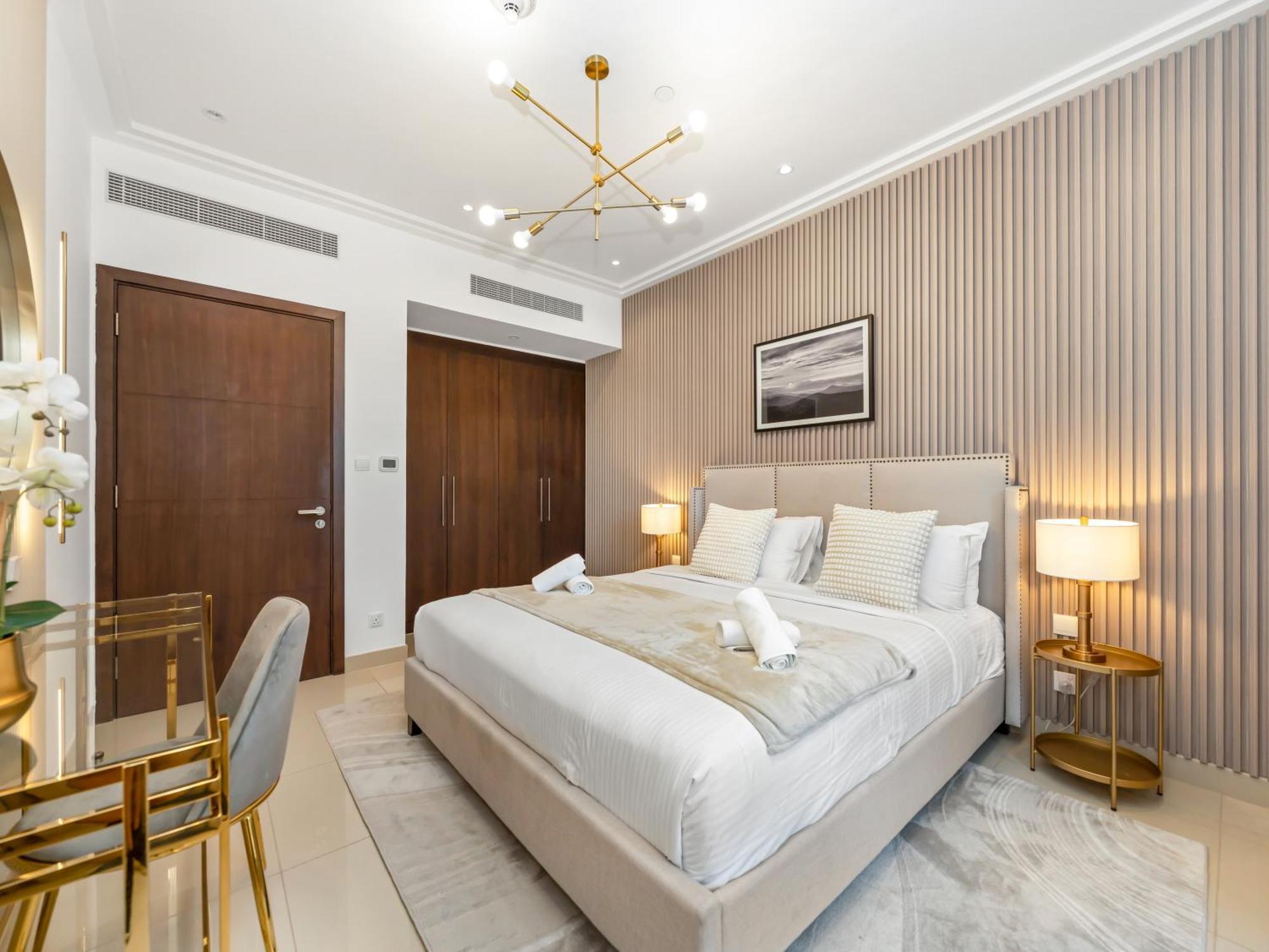 Elegant 1br 5mins Walk Mall & Burj Khalifa * Dubai